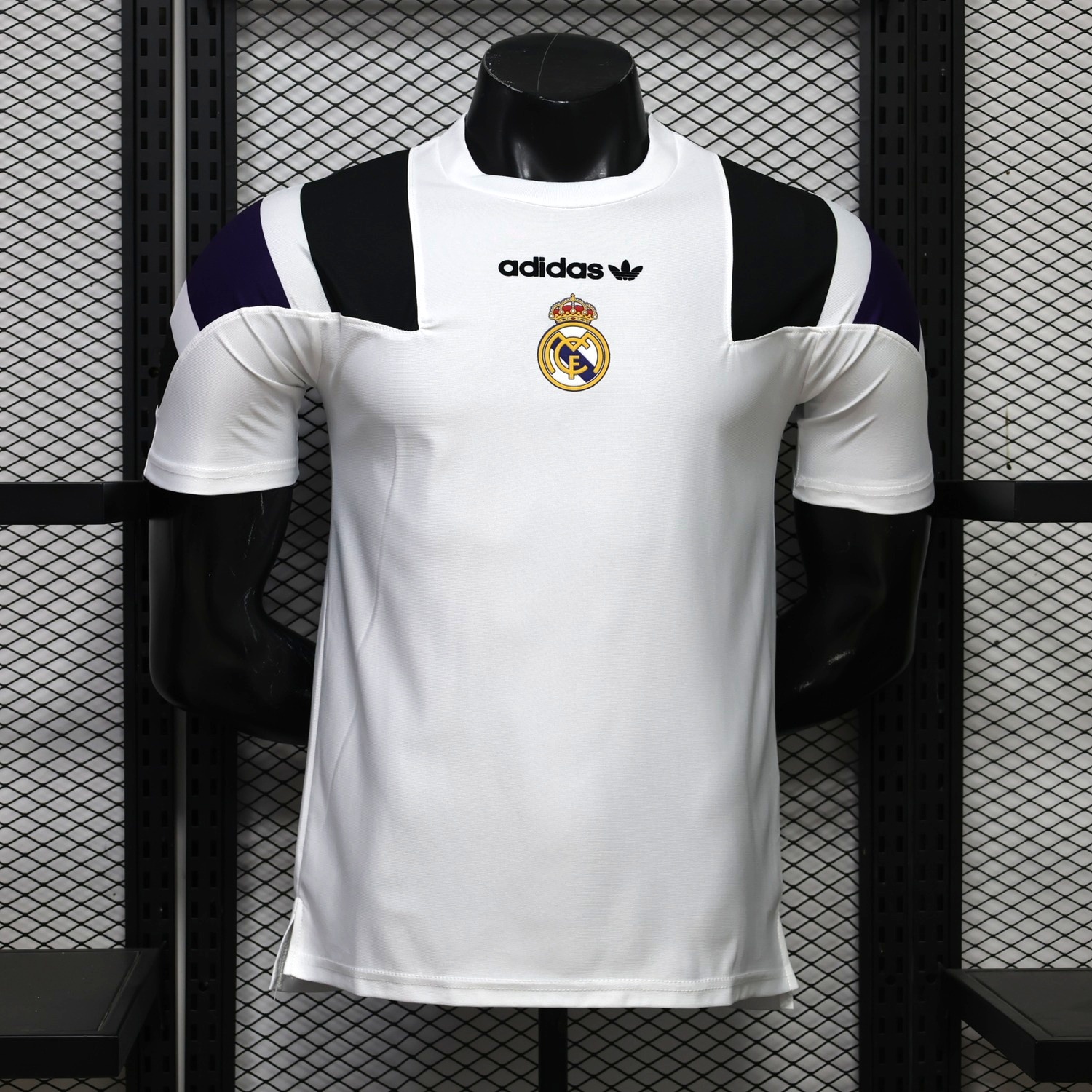 Real Madrid 26-27 Retro Style Casual White Jersey - Player Version - JerseysGala