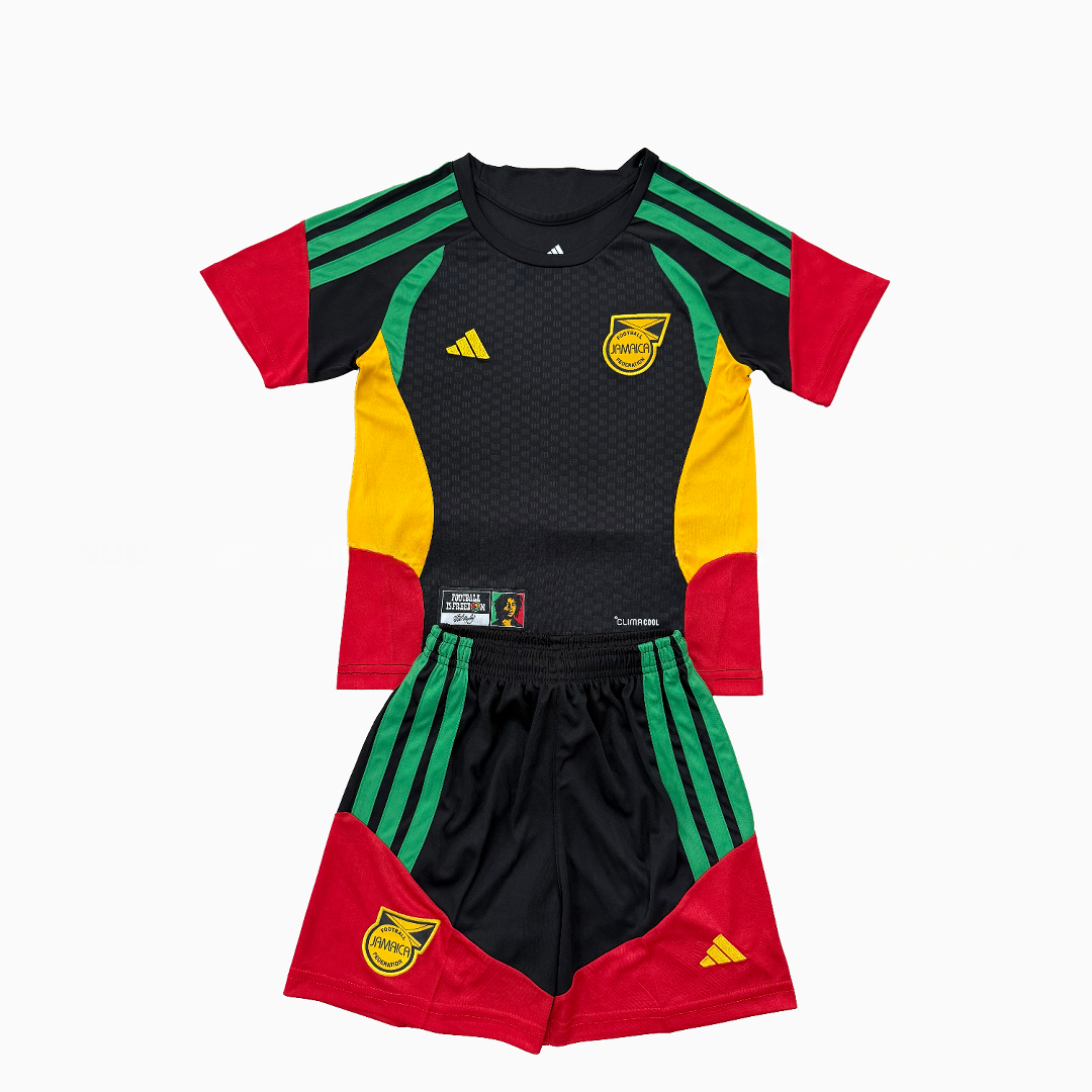 Jamaica 2026 Black Training Men's Adult Jersey Set - Fans Version - JerseysGala