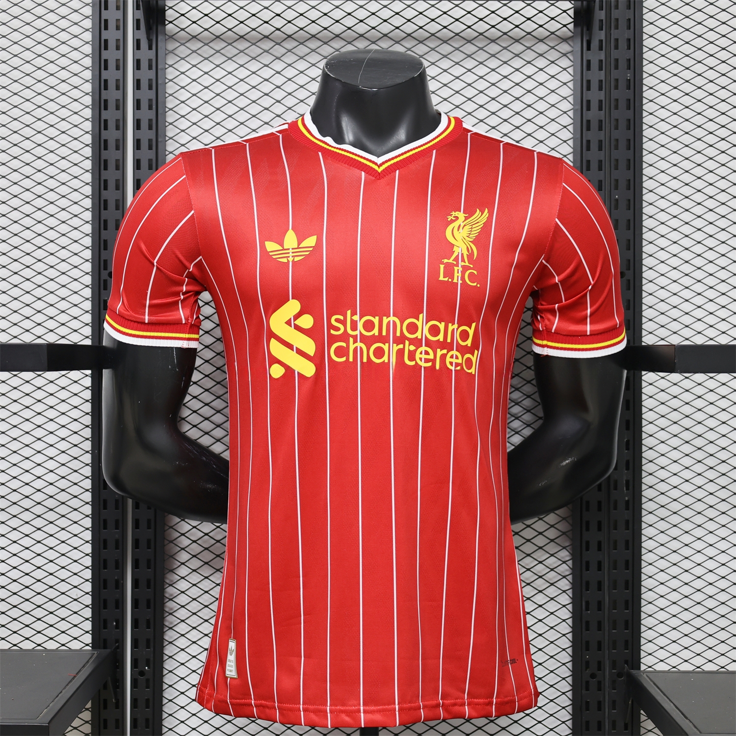 Liver.pool 26-27 Terrace Icon Retro Casual Style Red Jersey - Player Version - JerseysGala