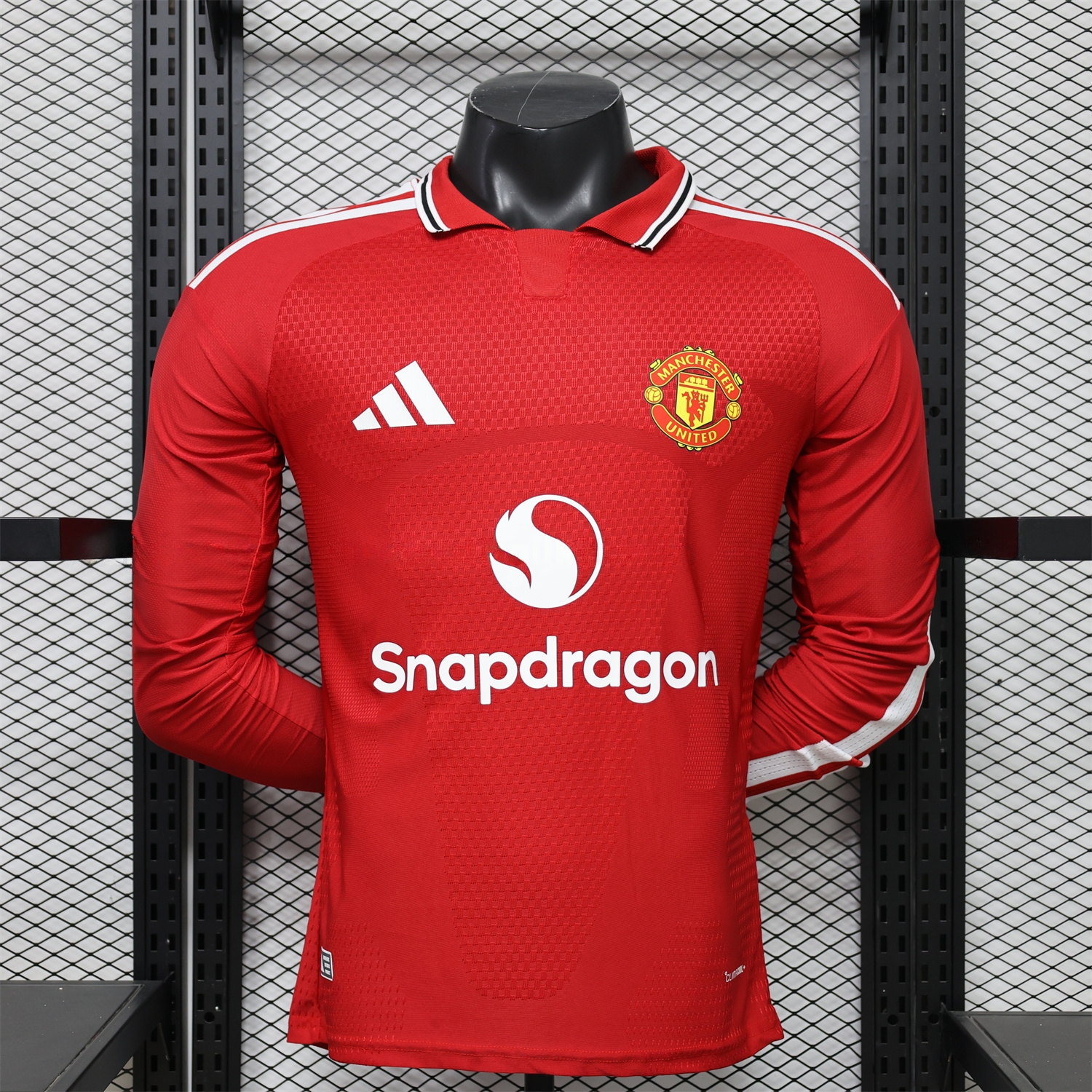 Manchester United 26-27 Home Long Sleeves Jersey - Player Version - JerseysGala