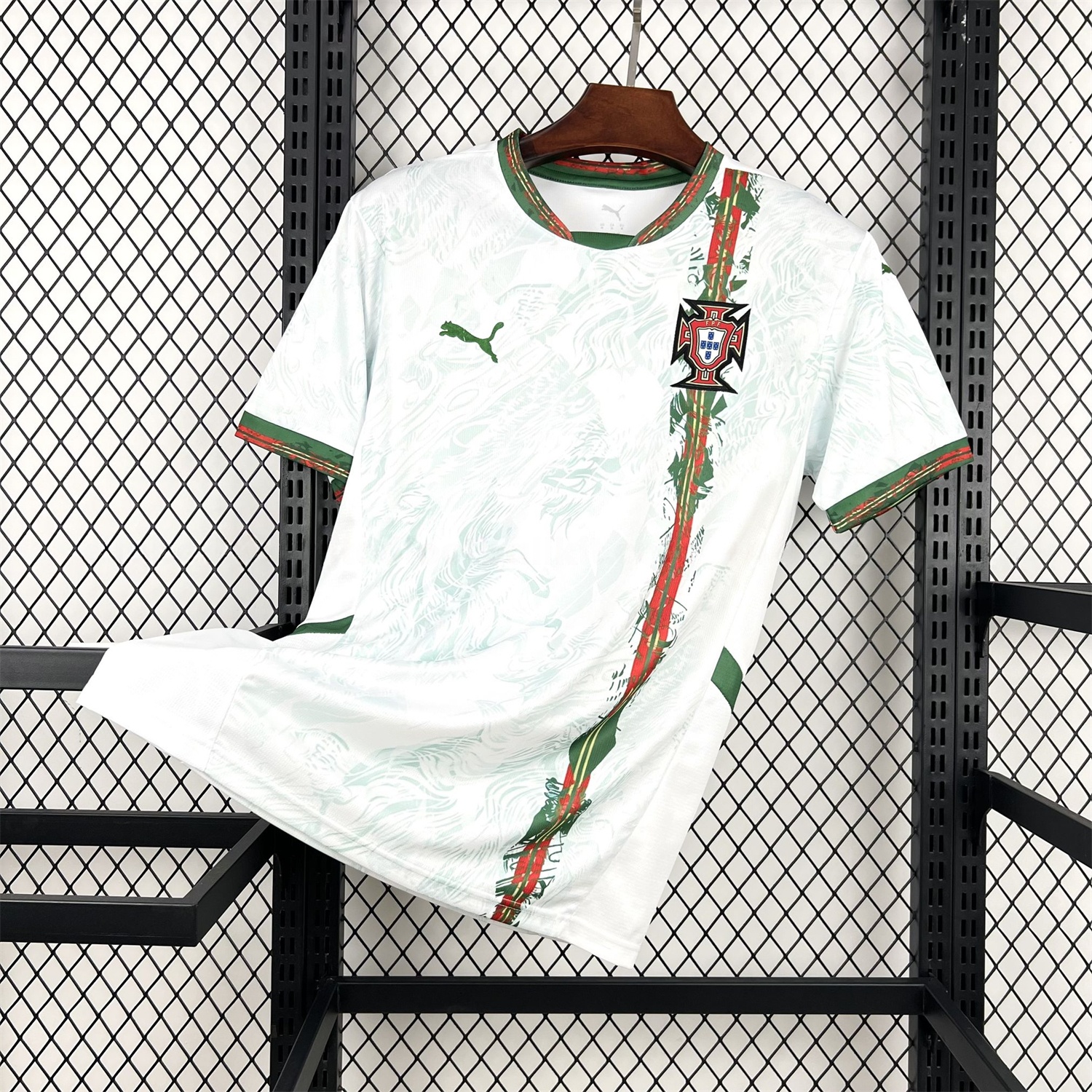 Portugal 2026 Pale Mint Green With Moss Green Special Jersey - Fans Version - JerseysGala
