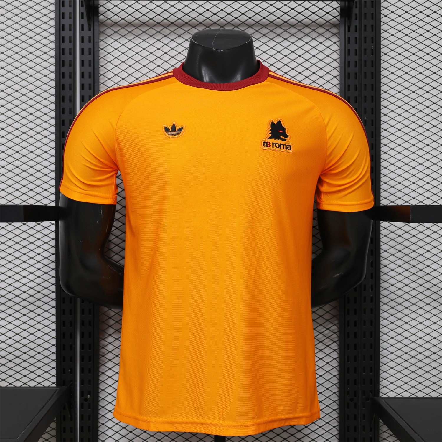 AS Roma 25-26 Retro Casual Style Orange Special Jersey - Player Version - JerseysGala