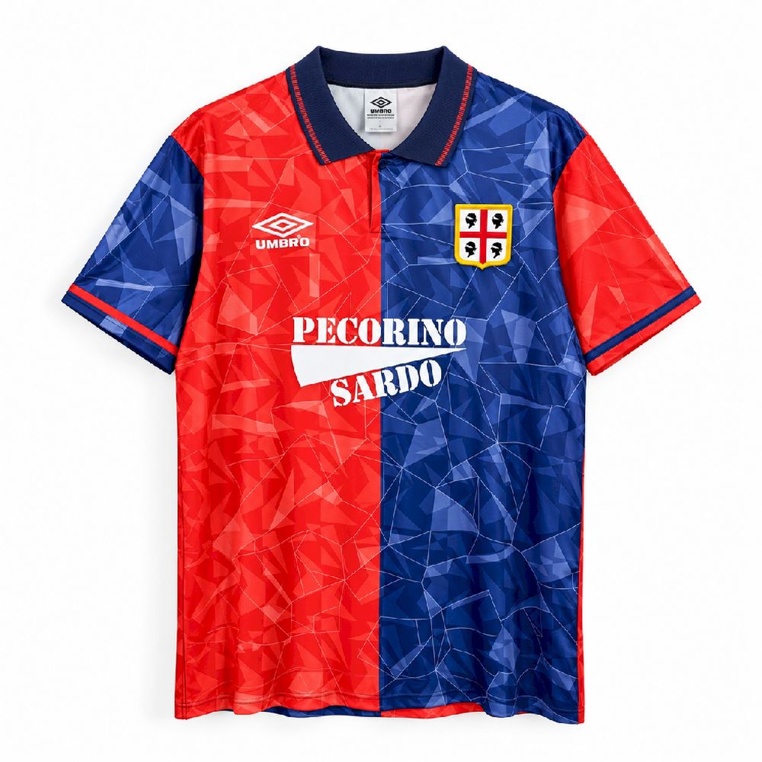 Retro Cagliari Calcio 1992-93 Home Jersey - JerseysGala