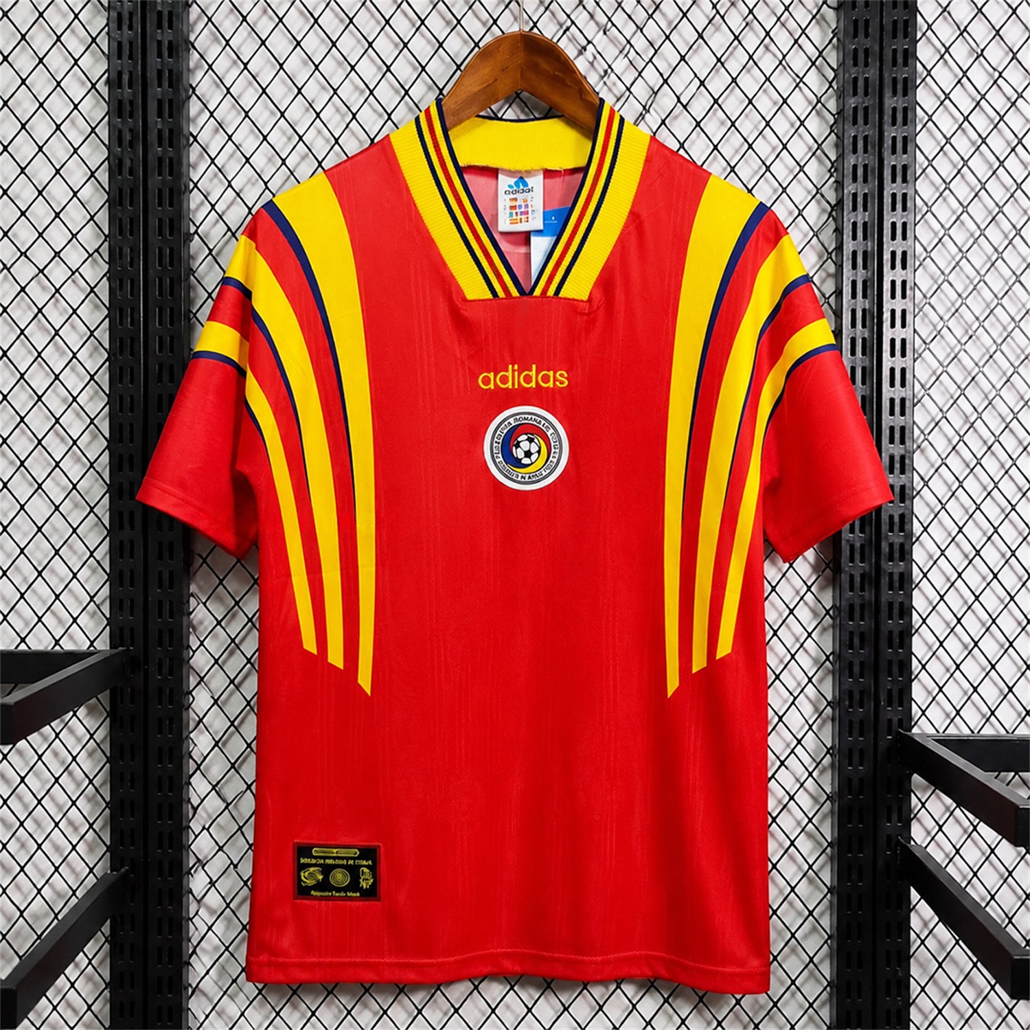 Retro Romania 1996 Away Jersey - Fans Version - JerseysGala