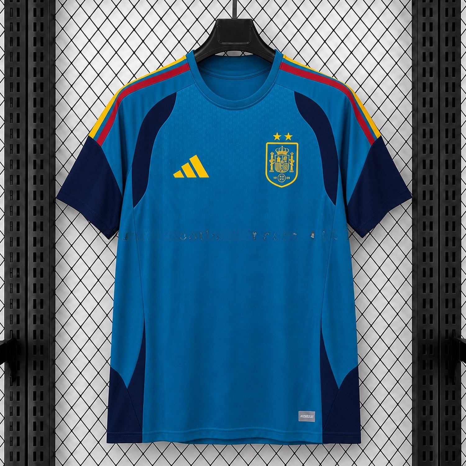 Spain 2026 Ocean Blue Pre-Match Training Jersey - Fans Version - JerseysGala
