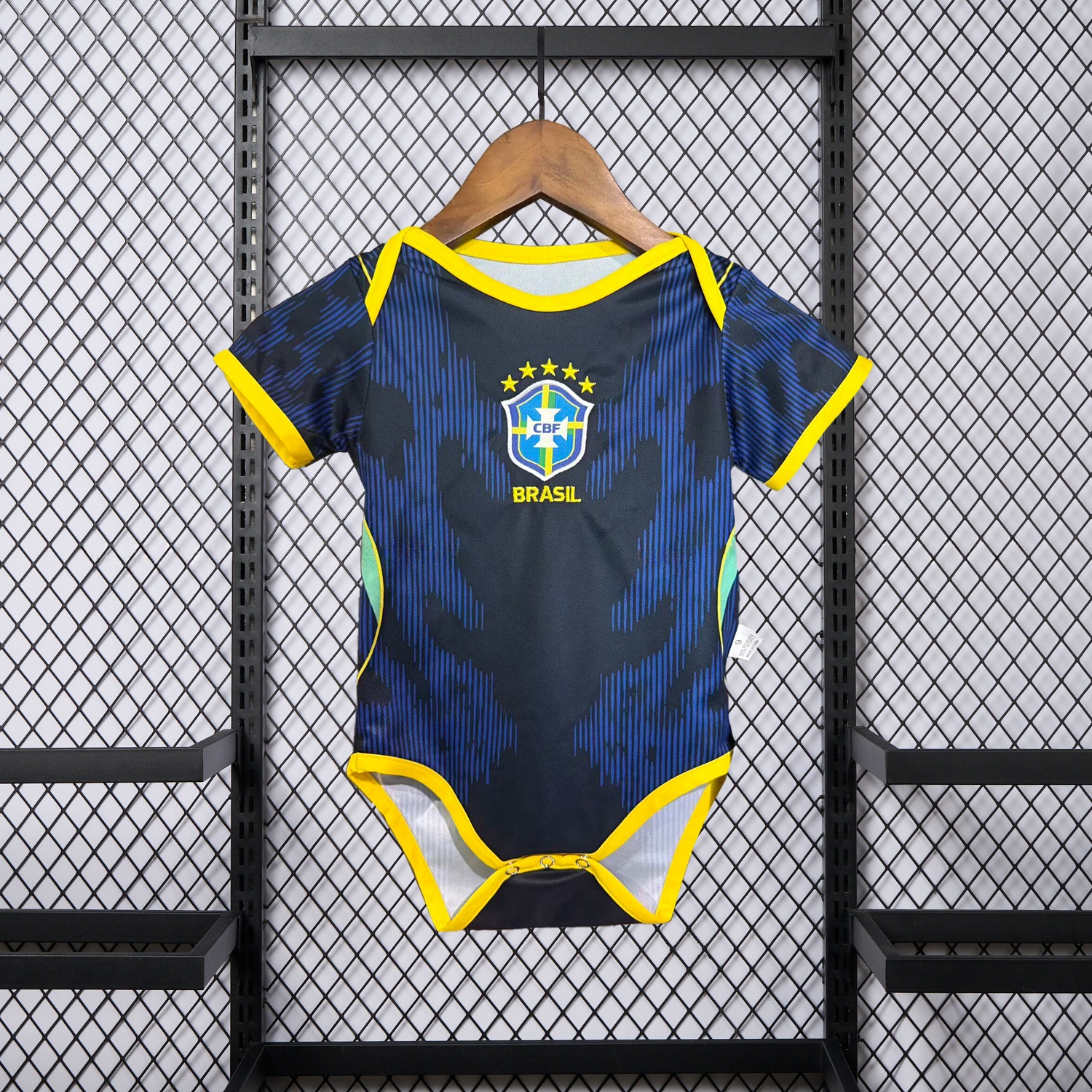 Brazil 2026 Away Baby Crawling Suit - JerseysGala