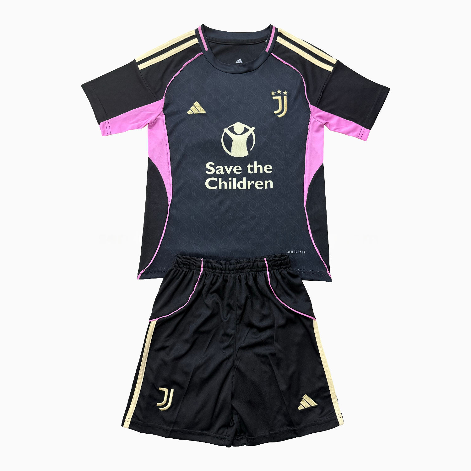 Juventus 25-26 Black Concept Men's Adult Jersey Set - Fans Version - JerseysGala