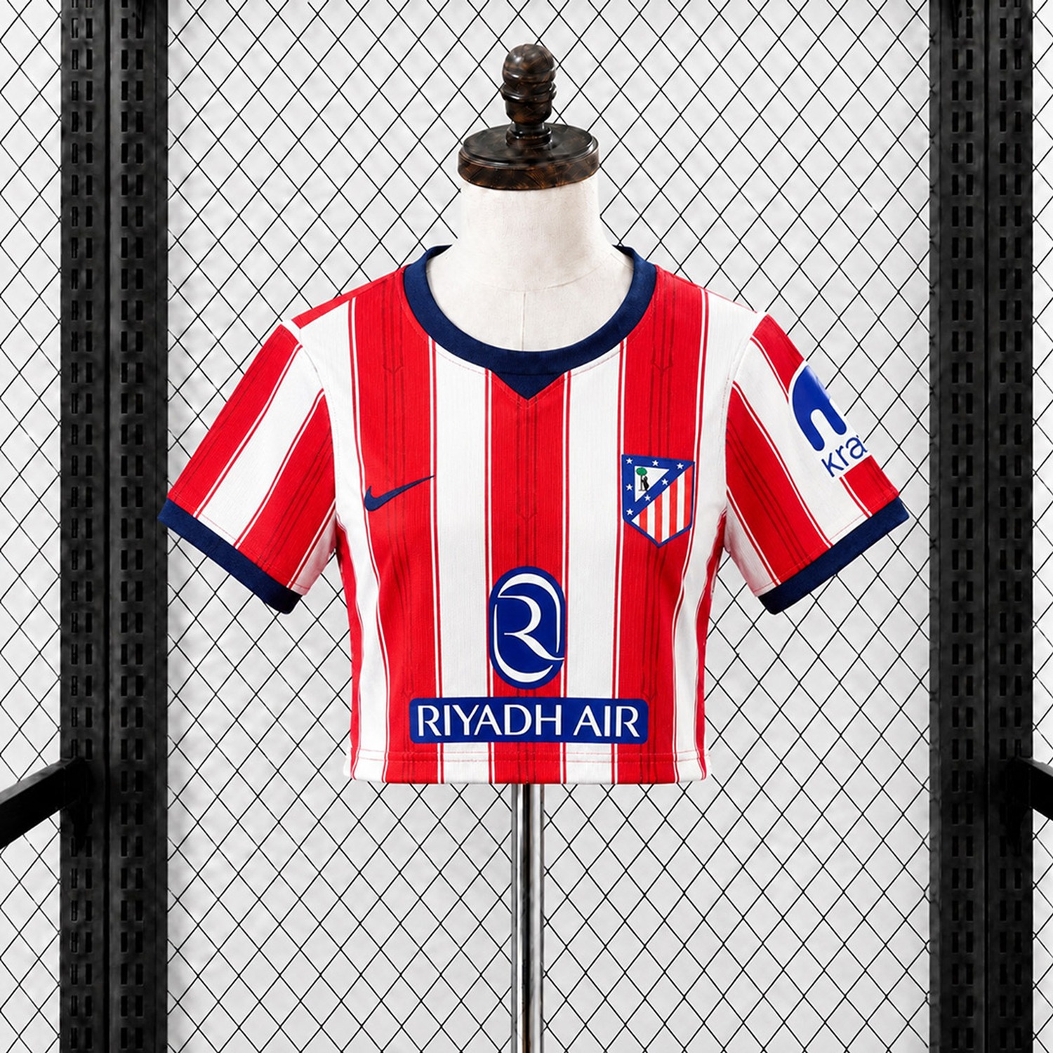 Women's Atletico Madrid 26-27 Home Cropped Jersey - Fans Version - JerseysGala