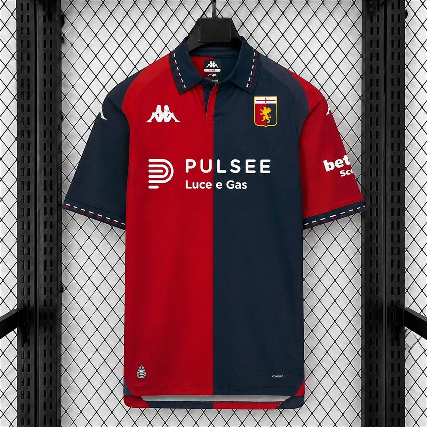 Genoa 26-27 Home Red Black Jersey - Fans Version - JerseysGala