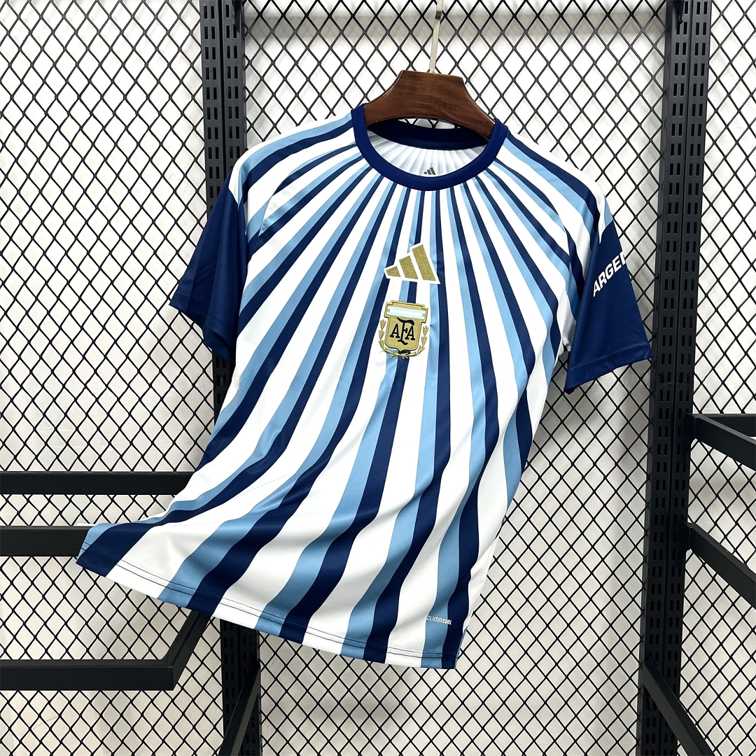 Argentina 2026 Blue Rays Pre-Match Training Kit - Fans Version - JerseysGala