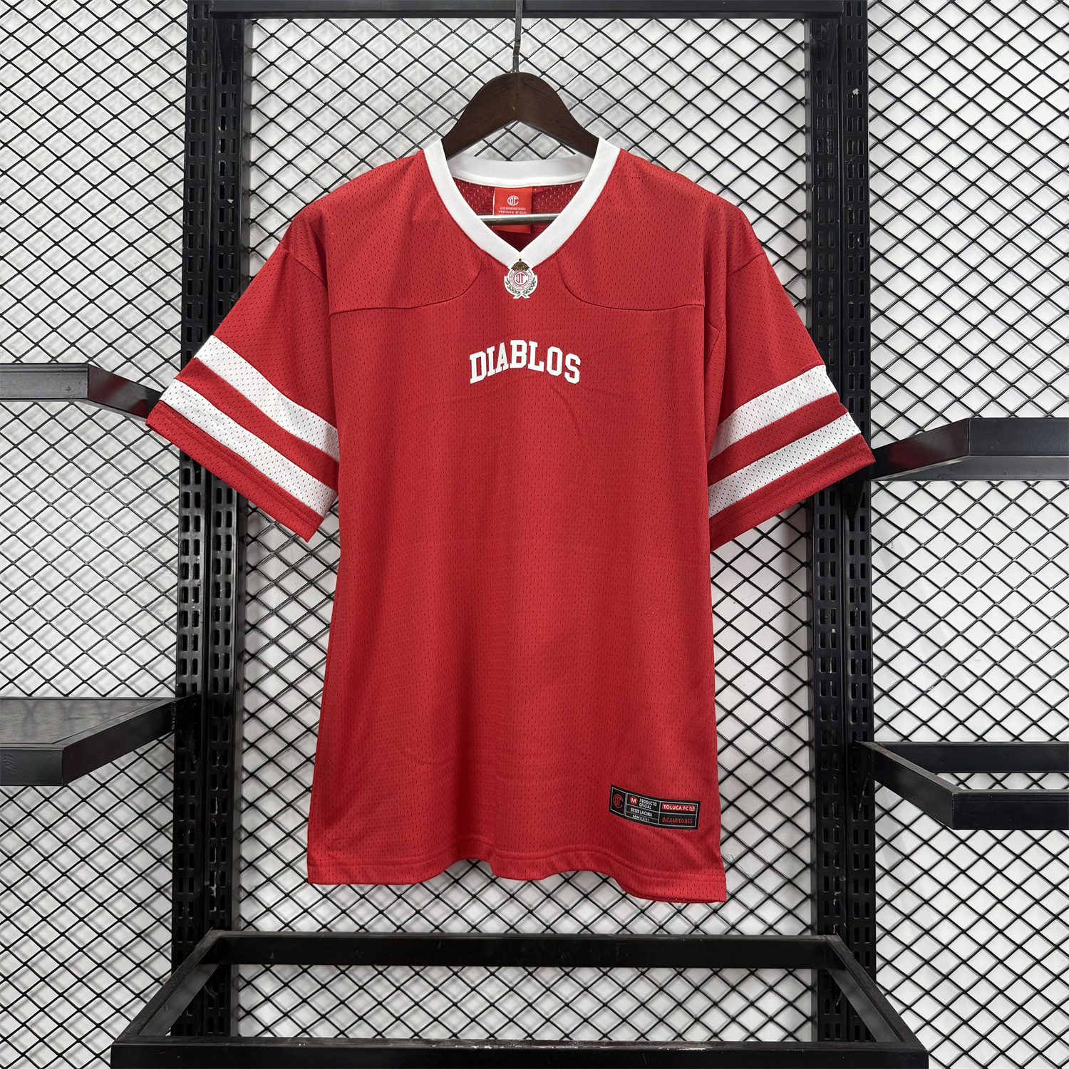 Toluca 25-26 Red Diablos Baseball Jersey - JerseysGala