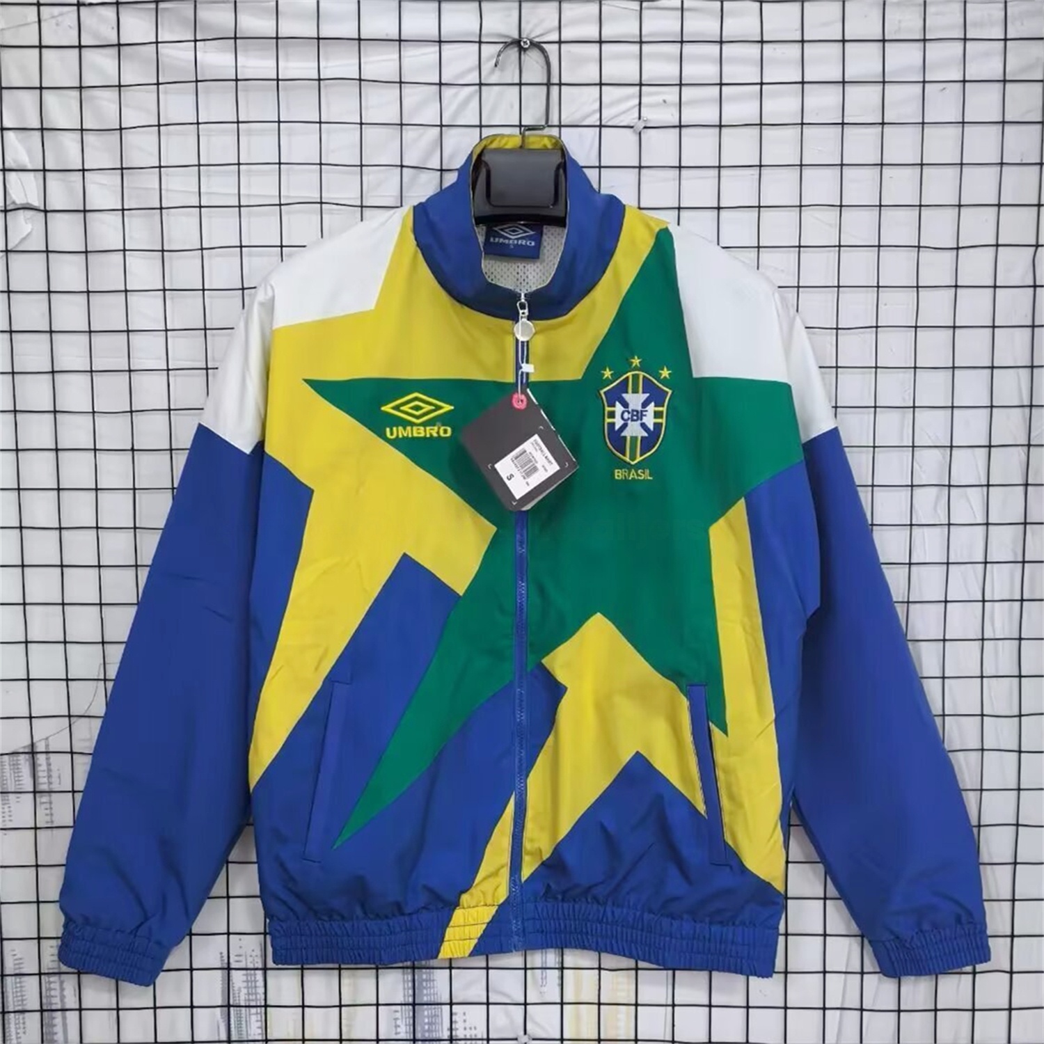 Brazil 2026 Windbreaker Jacket - Green Star - JerseysGala