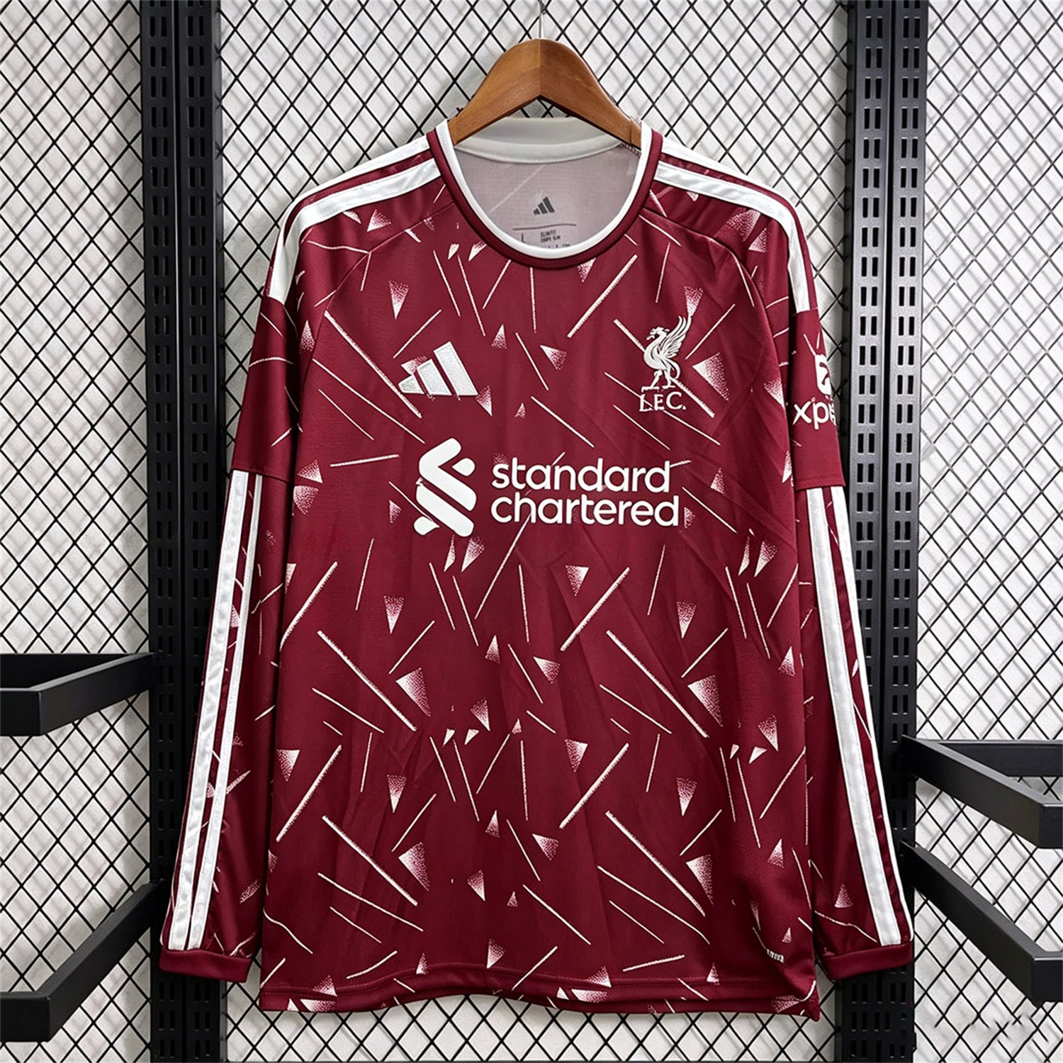 Liver.pool 26-27 Home Long Sleeves Jersey - Fans Version - JerseysGala