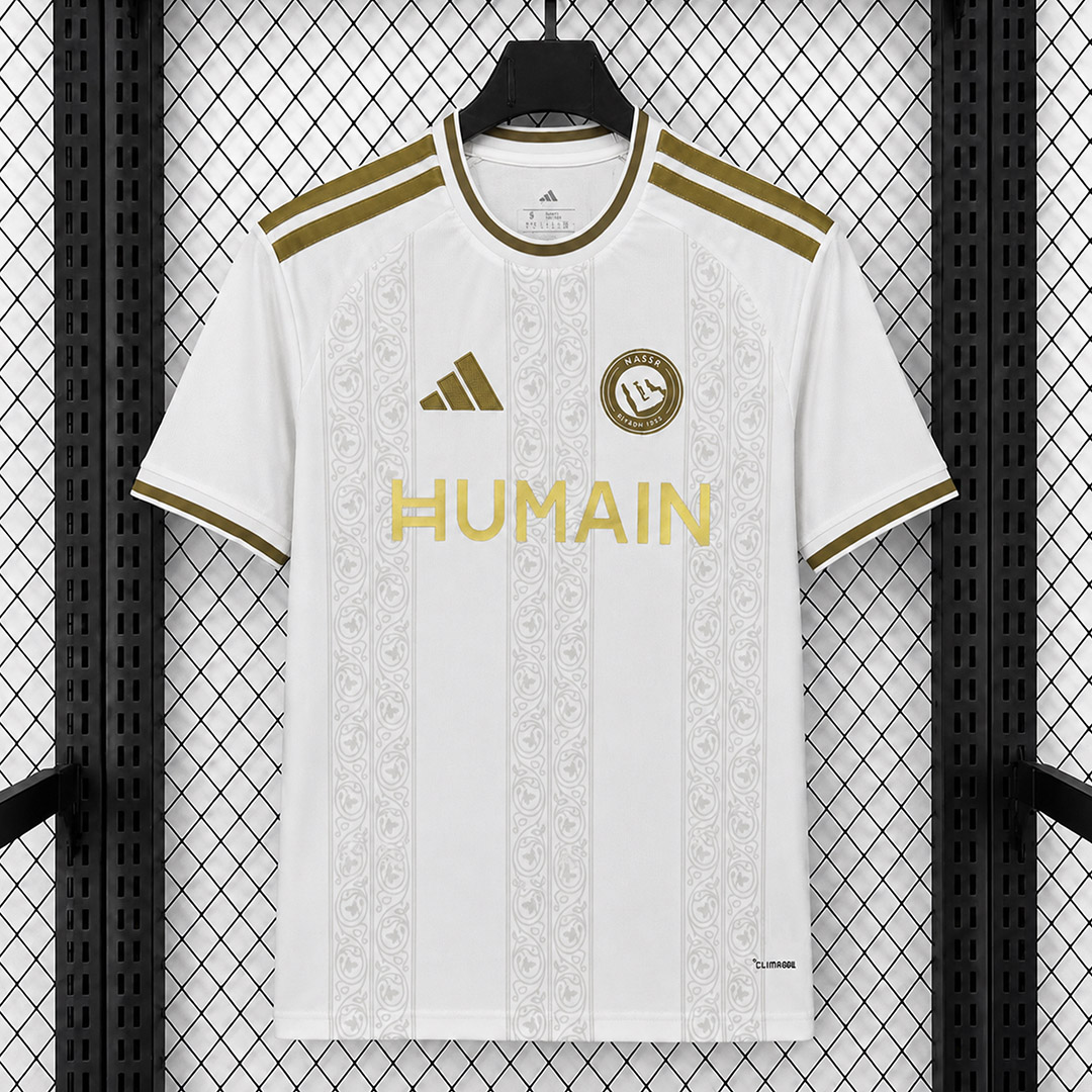 Al Nassr Riyadh Victory 26-27 Third Jersey - Fans Version - JerseysGala