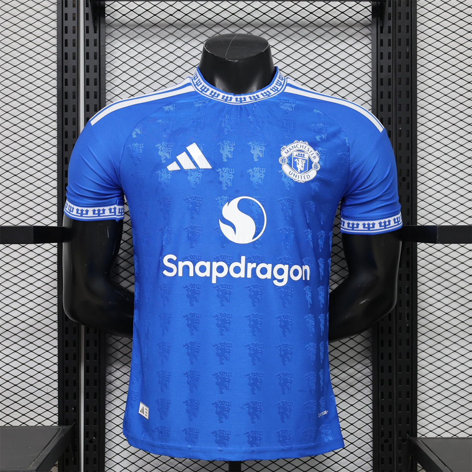 Manchester United 26-27 Retro Style Blue Jersey - Player Version - JerseysGala