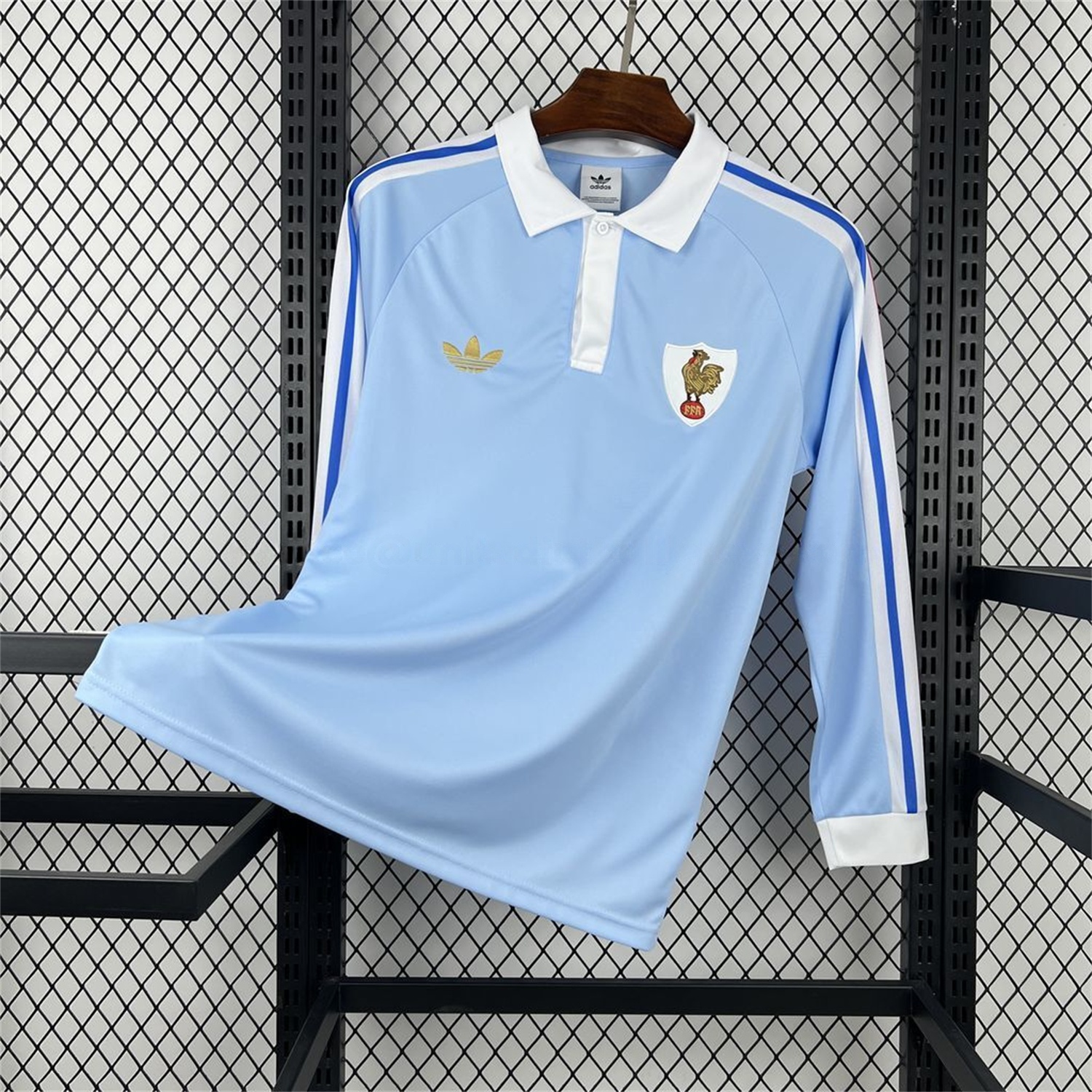 France 2026 Rugby 120th Anniversary Commemorative Long Sleeves Jersey - Fans Version - JerseysGala