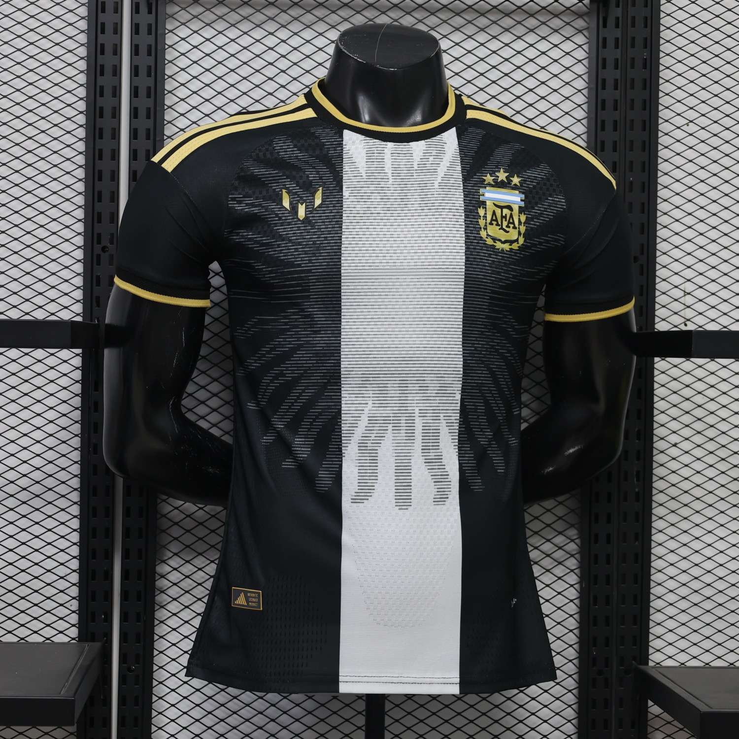 Argentina 2026 Messi Anniversary Black Special Jersey - Player Version - JerseysGala
