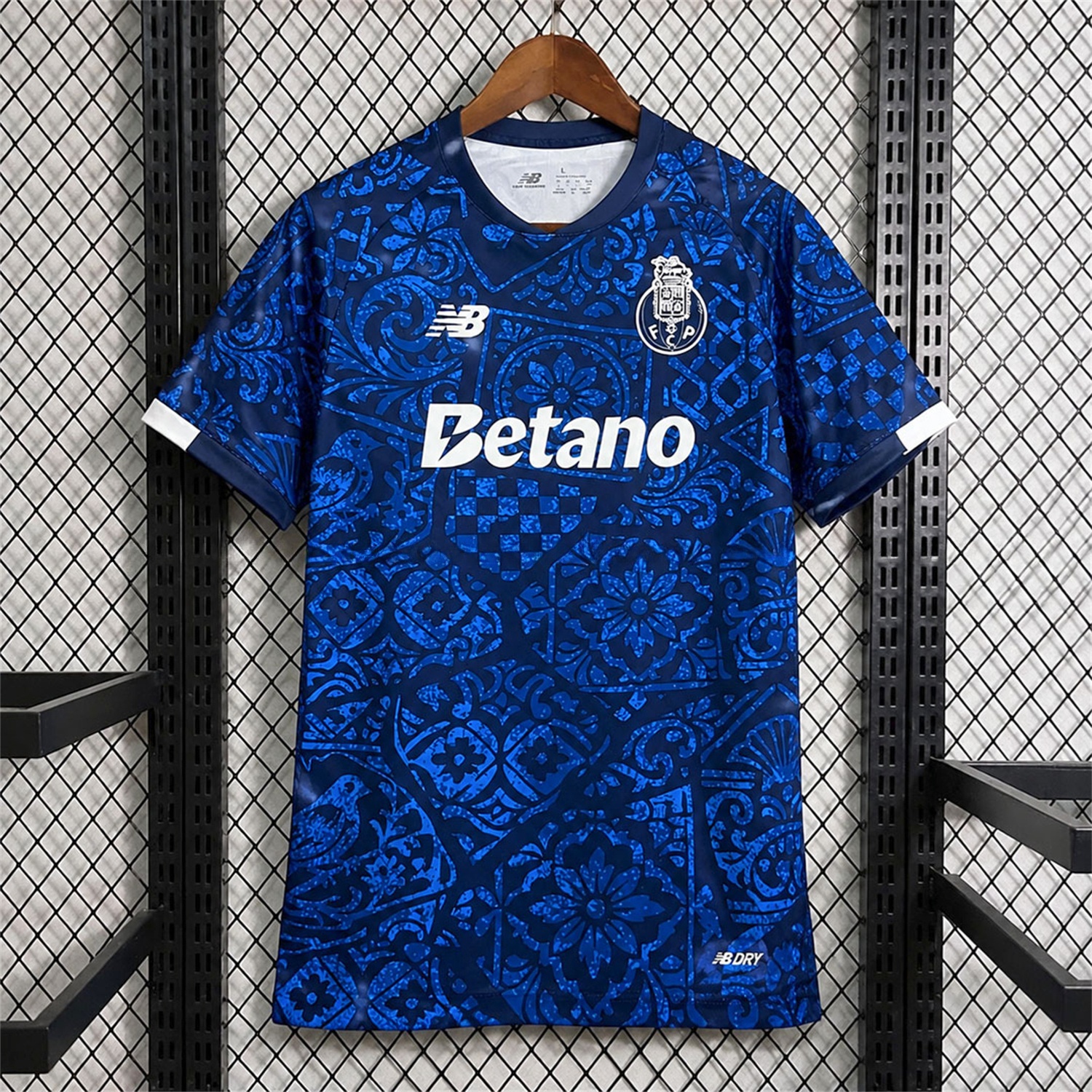 Porto 26-27 Blue With Black Patterns Special Jersey - Fans Version - JerseysGala