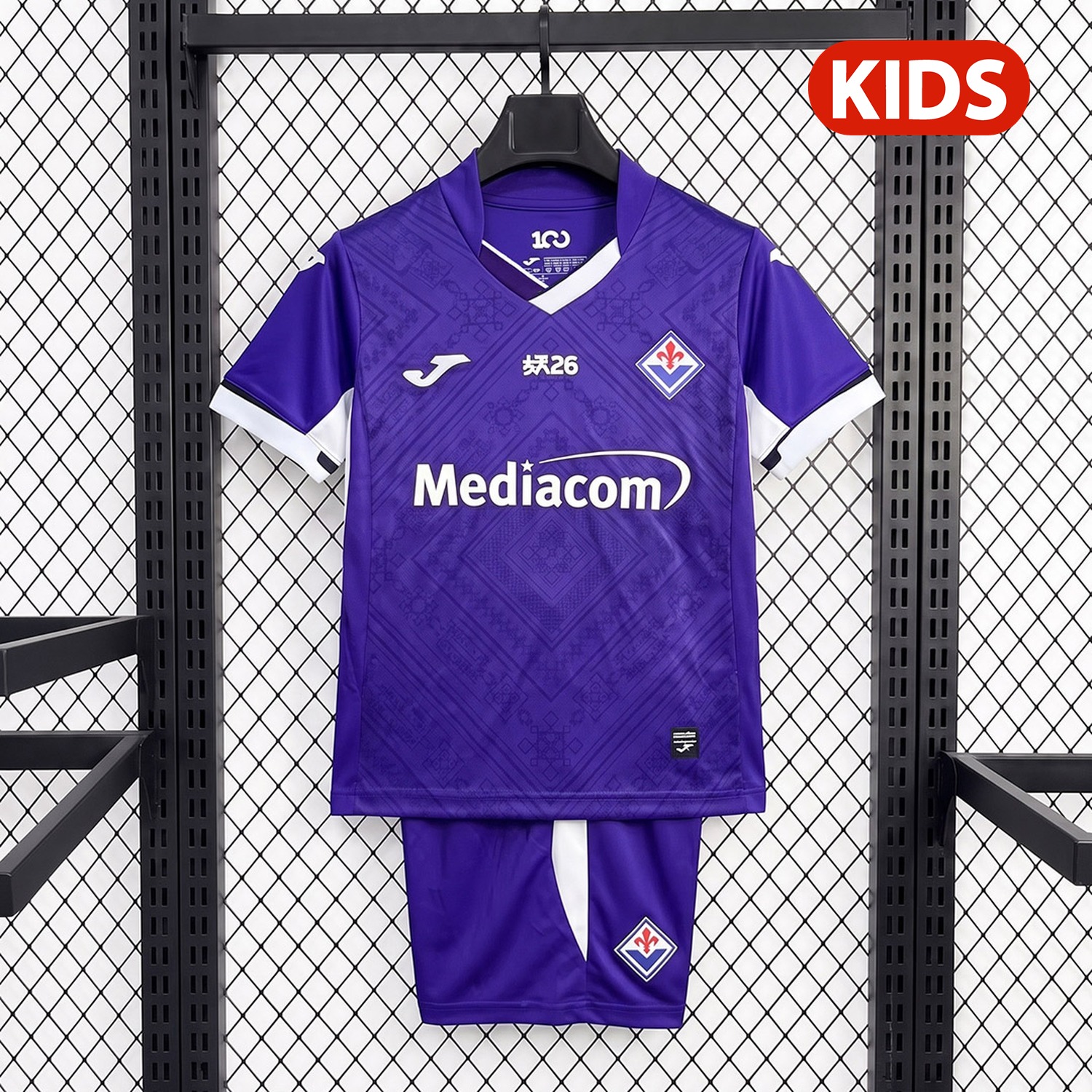 Fiorentina 26-27 Home Kids Kit - JerseysGala