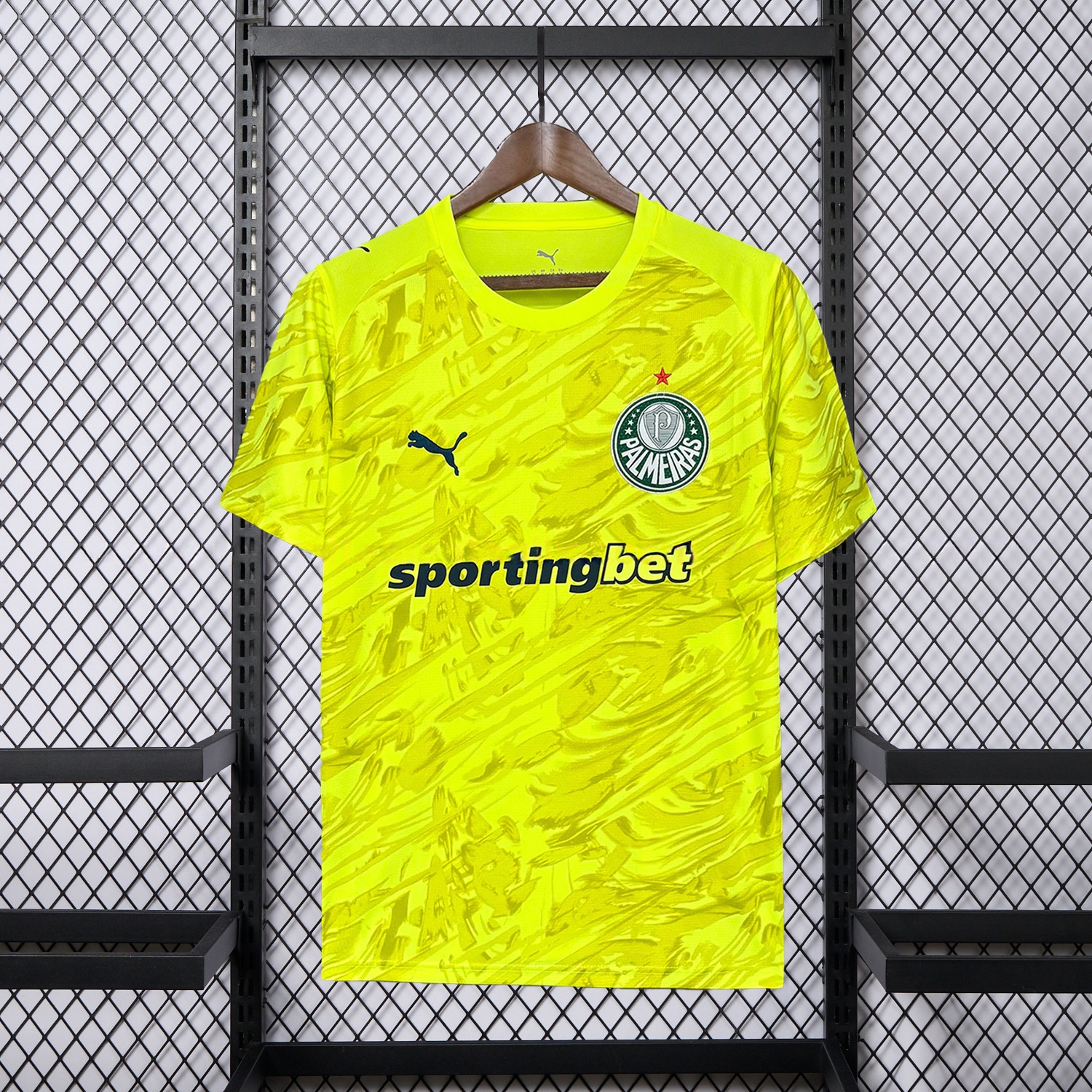 Palmeiras 26-27 Yellow Goalkeeper Jersey - Fans Version - JerseysGala