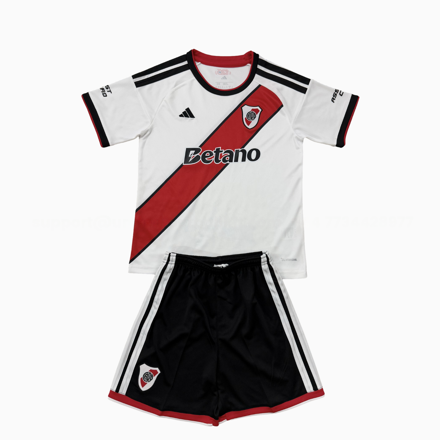 River Plate 26-27 Home Men's Adult Jersey Set - Fans Version - JerseysGala