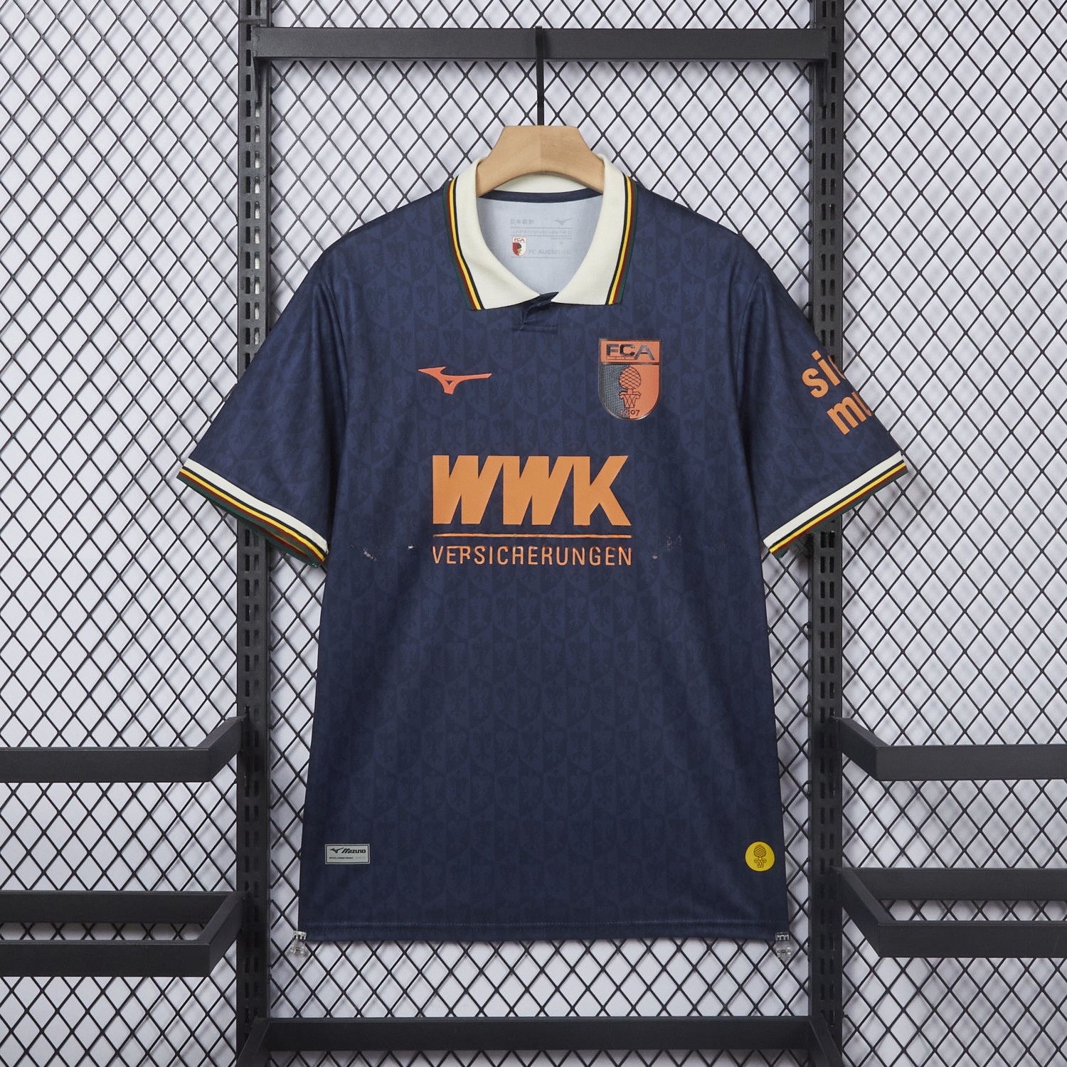 Augsburg 25-26 Blue Goalkeeper Jersey - Fans Version - JerseysGala