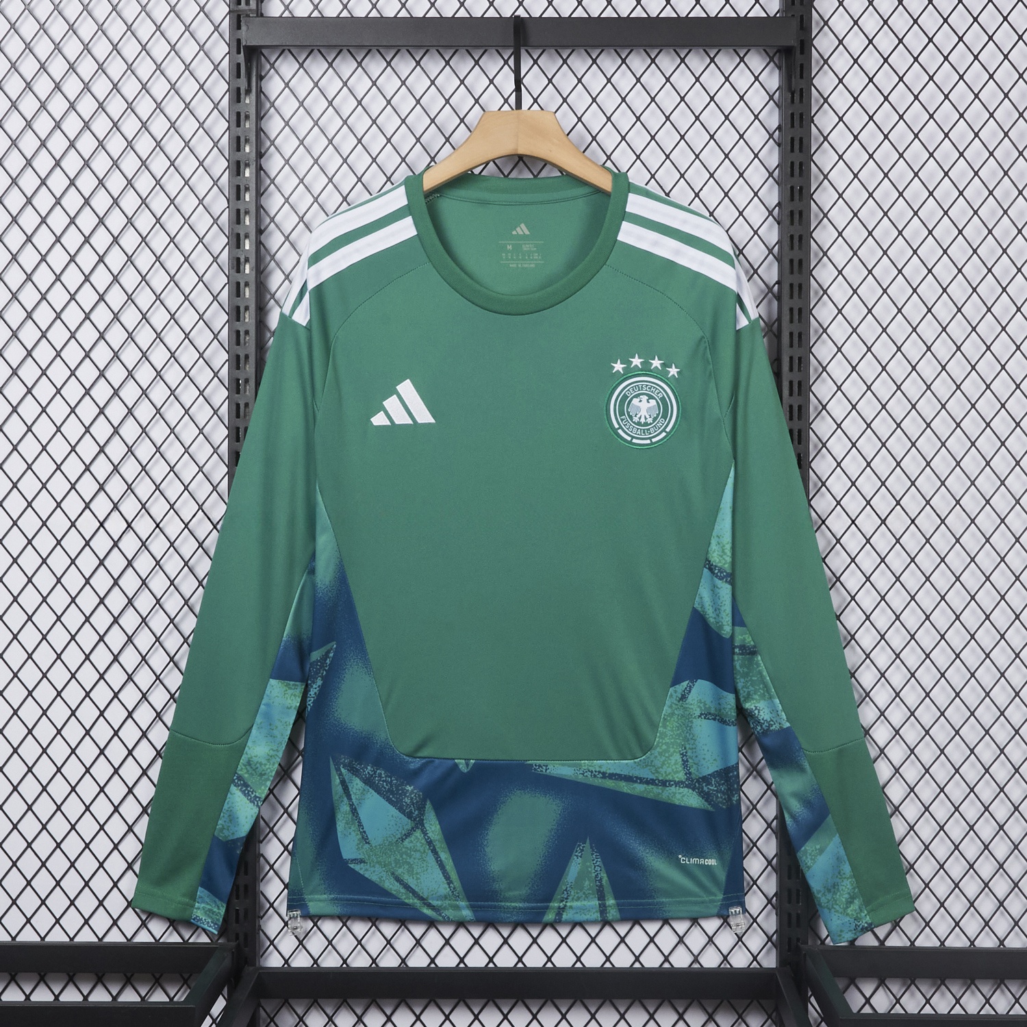 Germany 2026 Goalkeeper Green Long Sleeves Jersey - Fans Version - JerseysGala