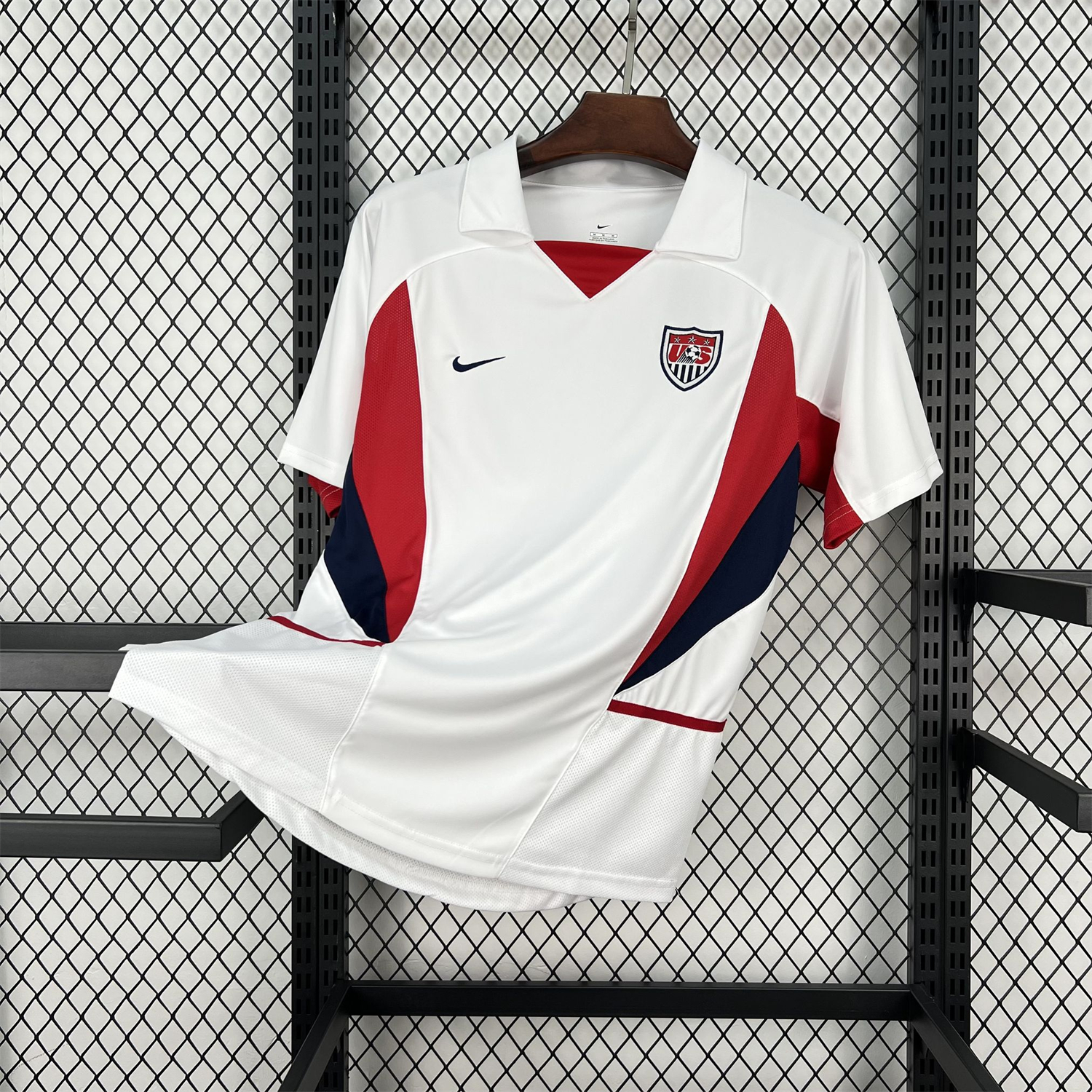 Retro United States USA 2002 Home Jersey - JerseysGala