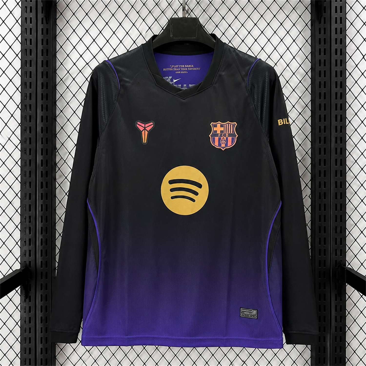 Barcelona 26-27 Away Long Sleeves Jersey - Fans Version - JerseysGala