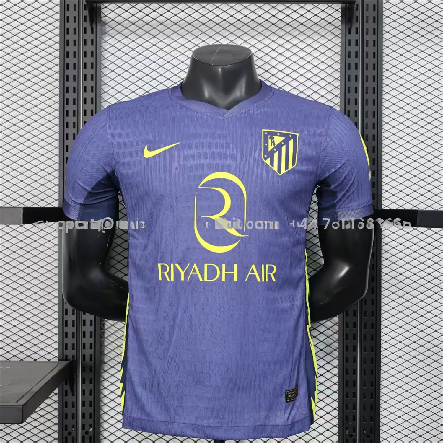 Atletico Madrid 25-26 Away Jersey - Player Version - JerseysGala