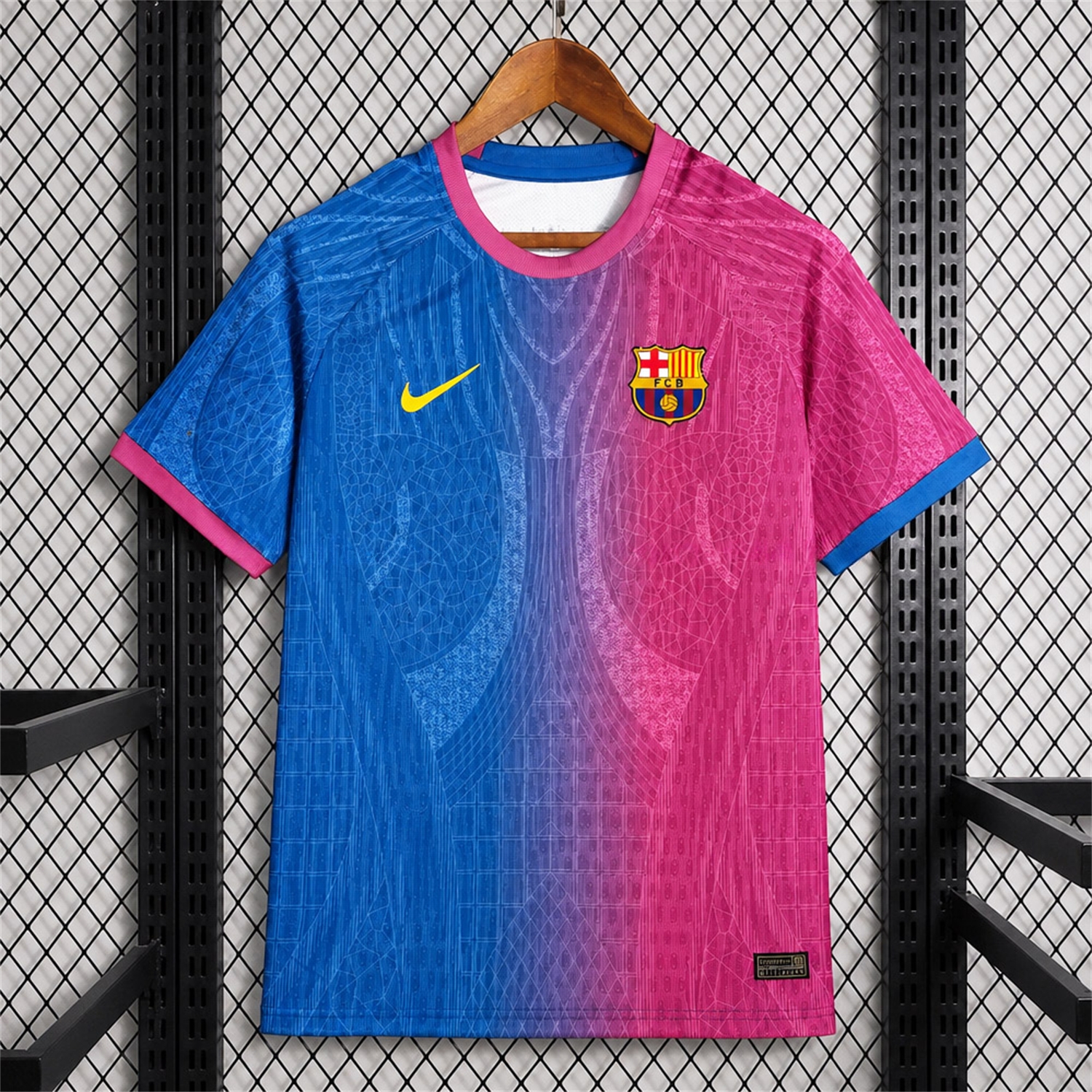 Barcelona 26-27 Gradient Blue Magenta Special Jersey - Fans Version - JerseysGala