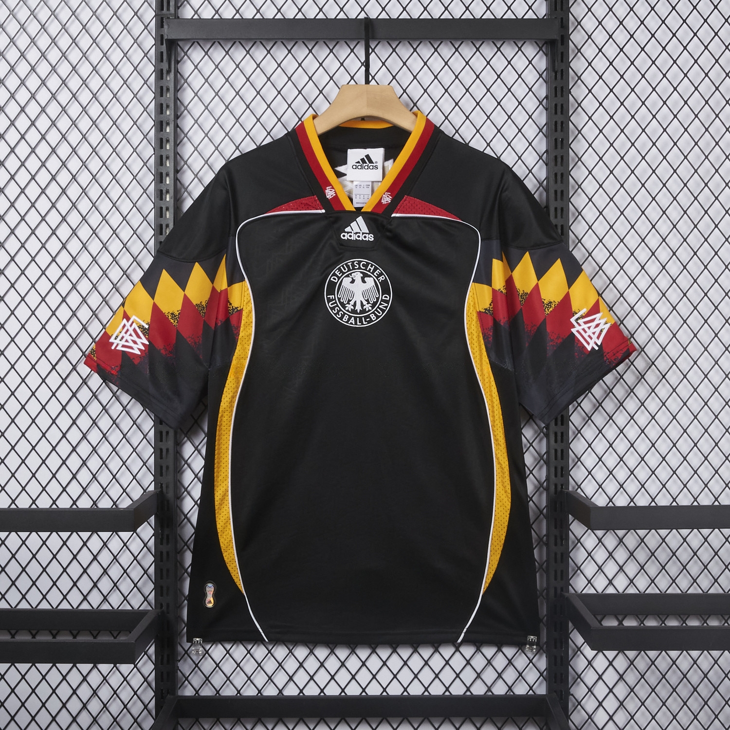 Germany 2026 Retro Style Black Jersey - Fans Version - JerseysGala