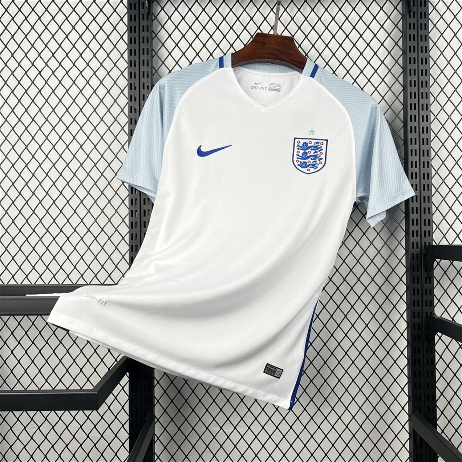 Retro England 2016 Home White Jersey - JerseysGala
