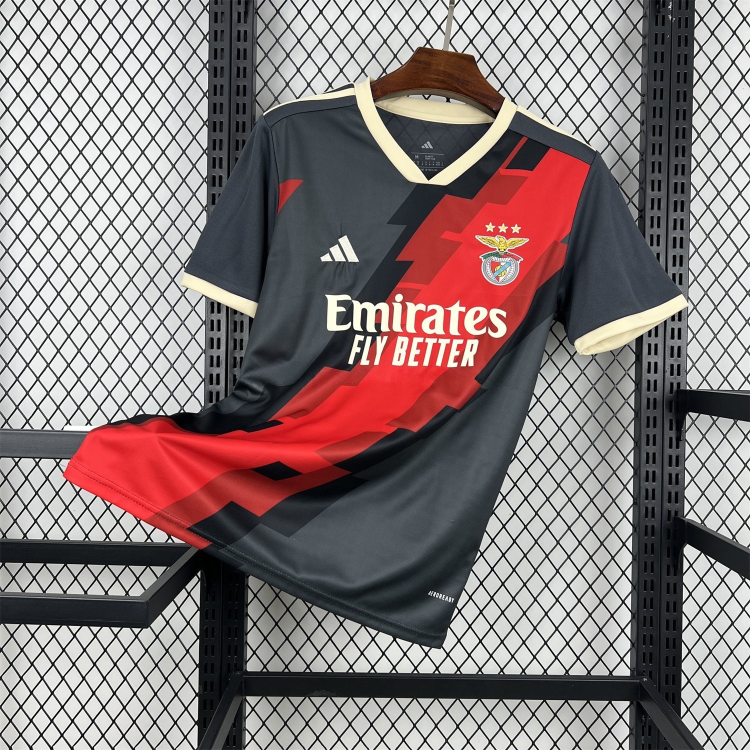 Benfica 25-26 Red And Grey Special Jersey - Fans Version - JerseysGala