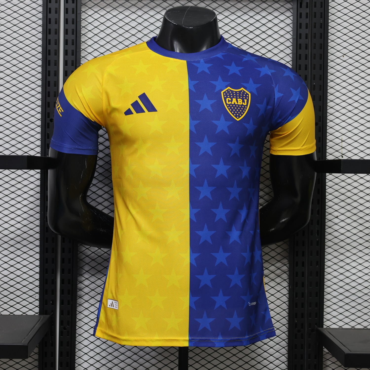 Boca Juniors 26-27 Yellow Blue Stars Special Jersey - Player Version - JerseysGala