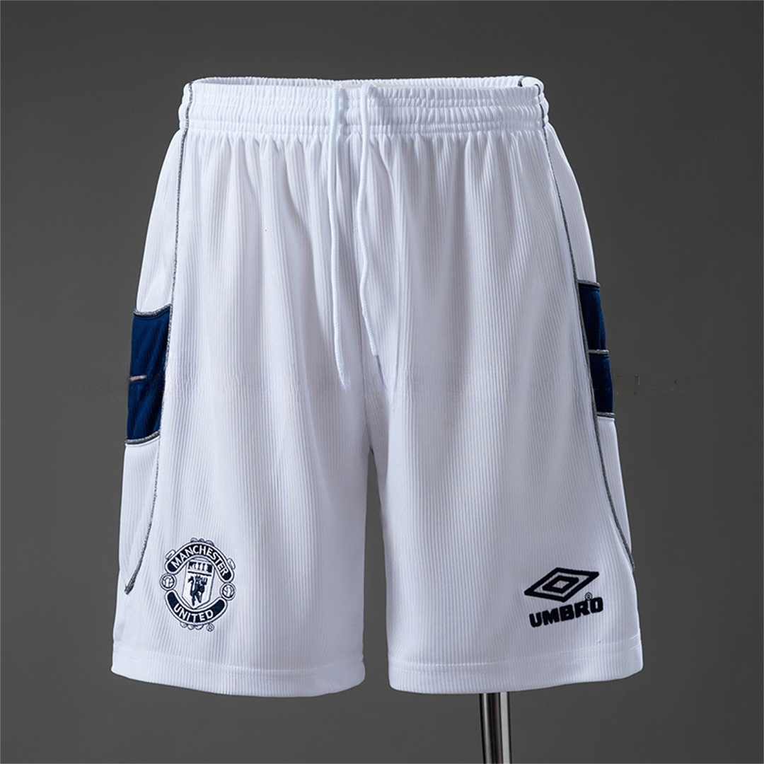 Retro Manchester United 1999-00 Home Shorts - JerseysGala
