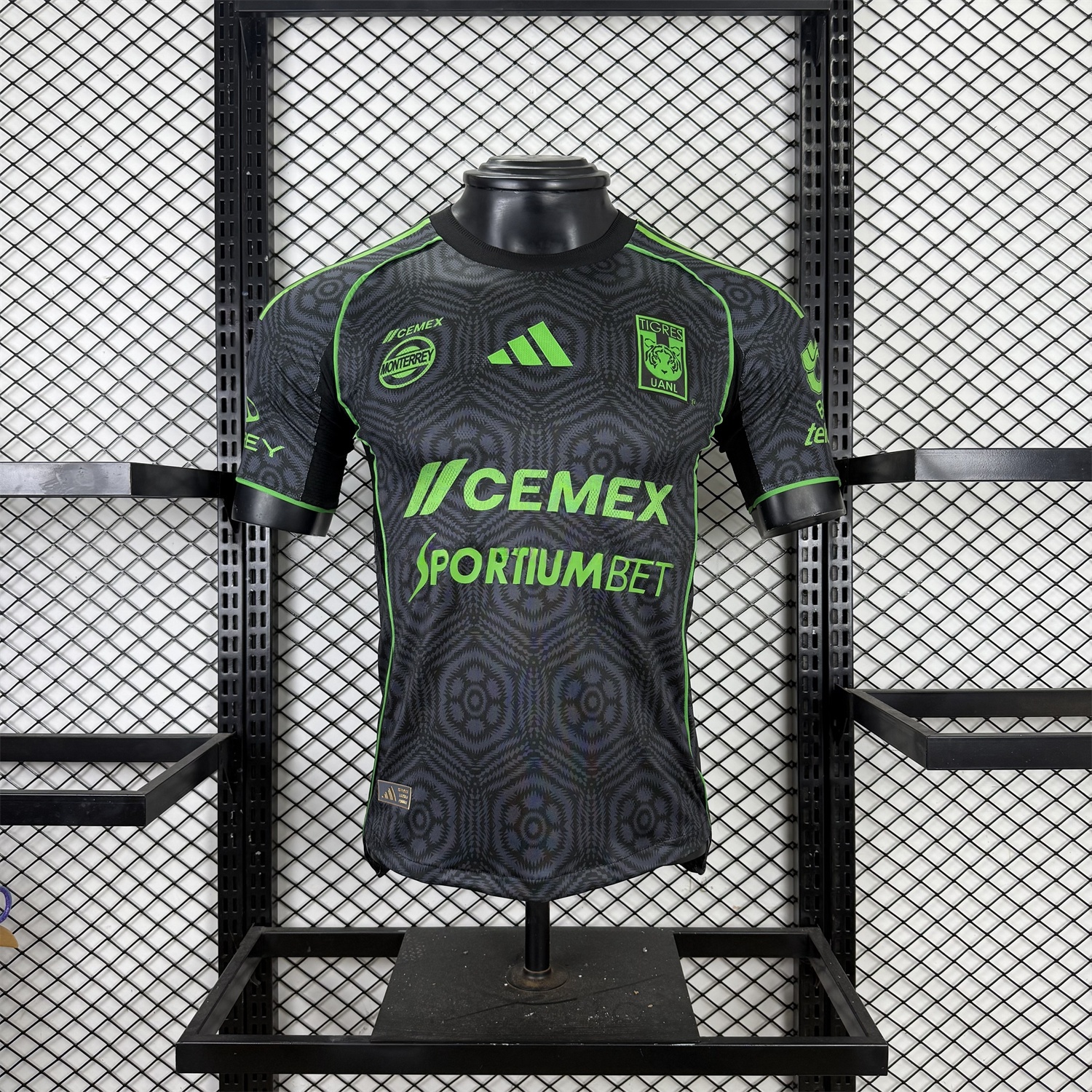 Tigres UANL 25-26 Third Jersey With All Sponsors - Player Version - JerseysGala