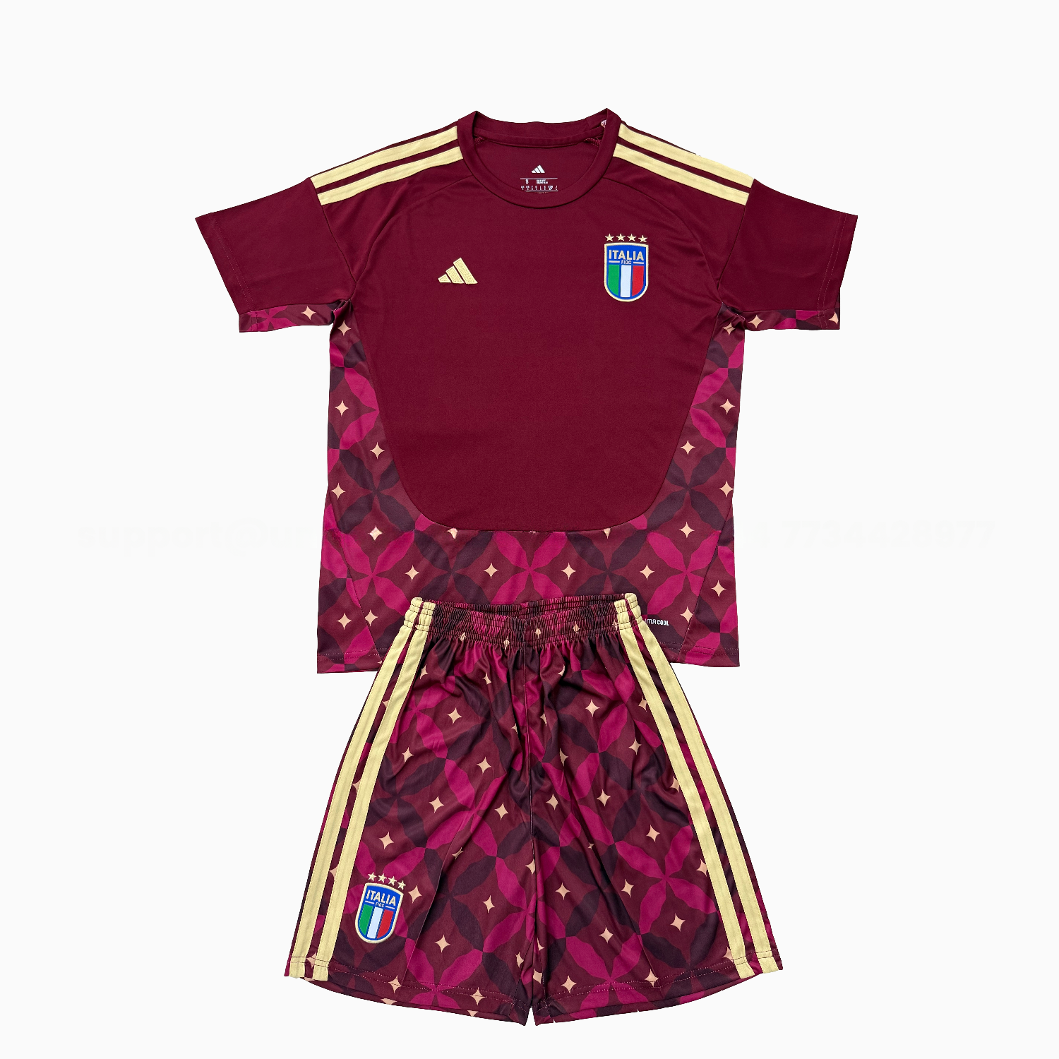 Italy 2026 Goalkeeper Red Men's Adult Jersey Set - Fans Version - JerseysGala