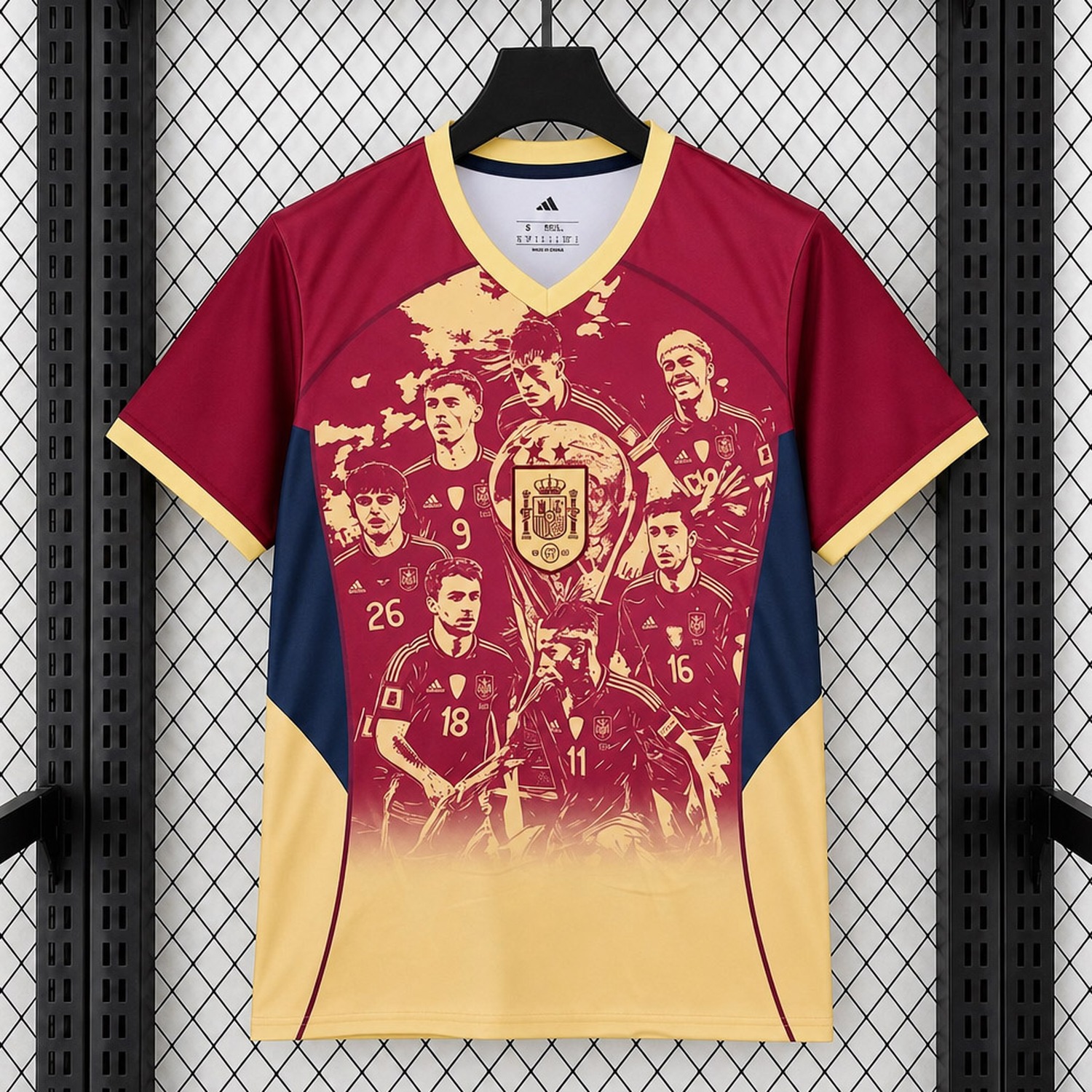 【Two-Crown Star】Spain 2026 World Cup Champions Hero Special Jersey - Fans Version - JerseysGala