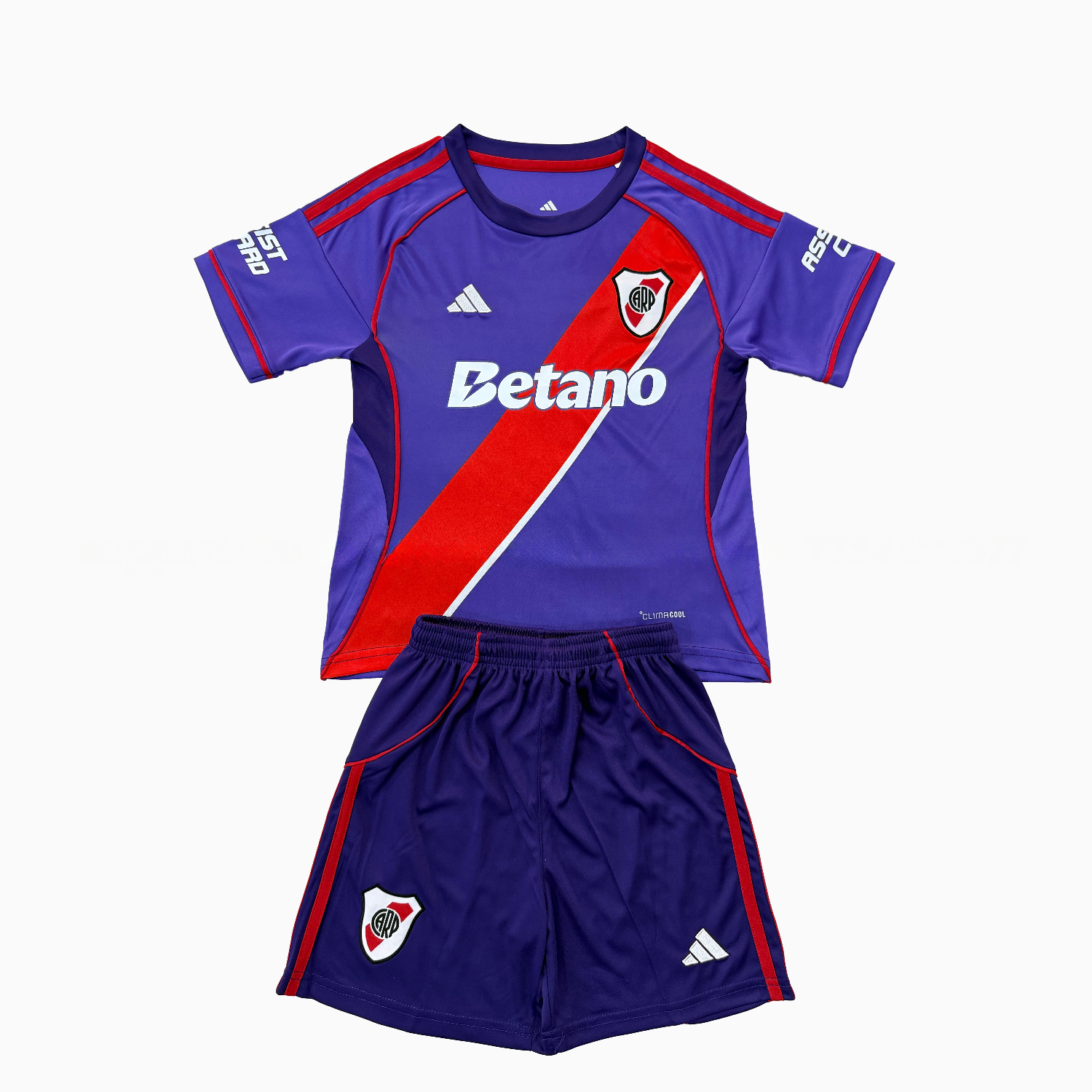 River Plate 26-27 Purple Men's Adult Jersey Set - Fans Version - JerseysGala
