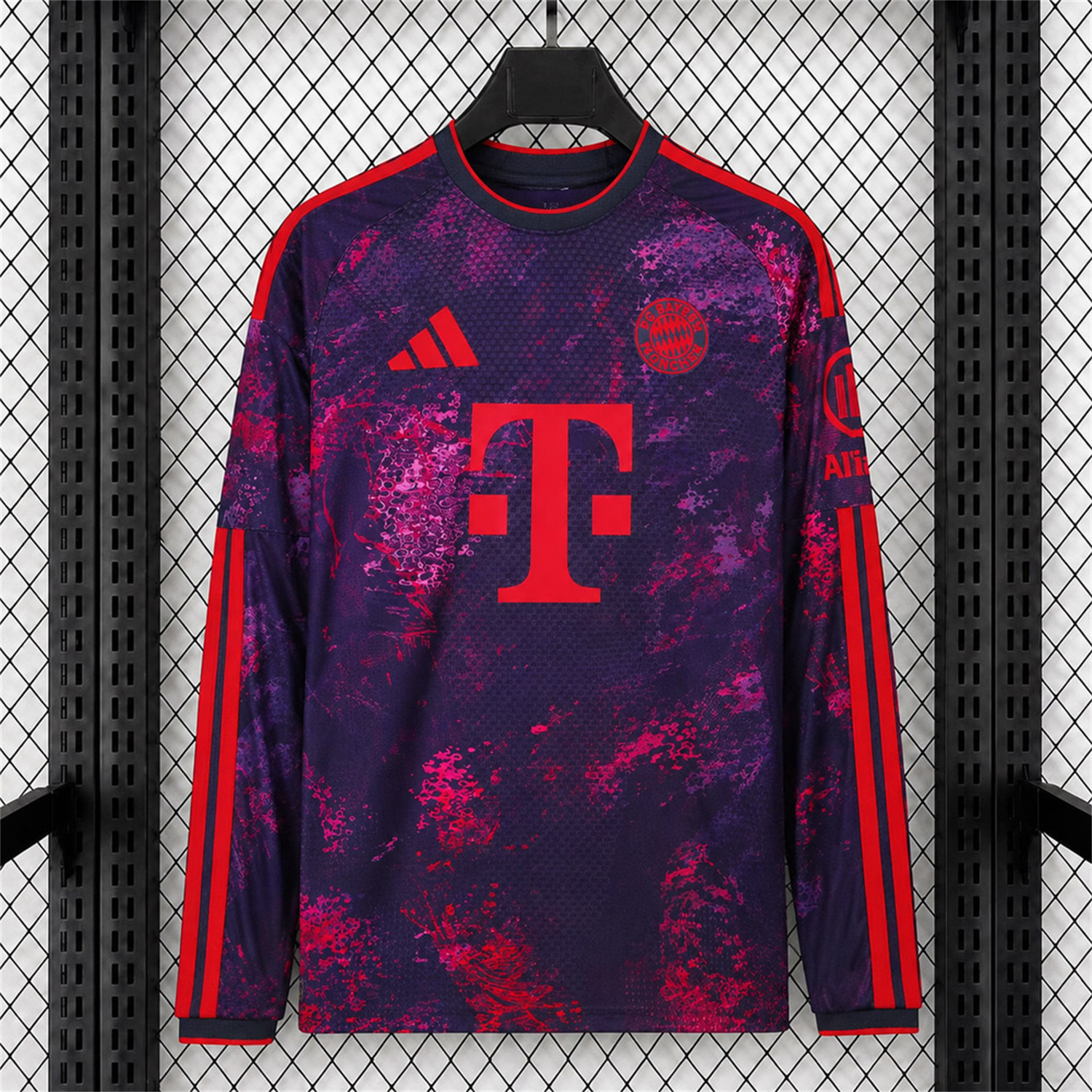 Bayern Munich 26-27 Third Long Sleeves Jersey - Fans Version - JerseysGala