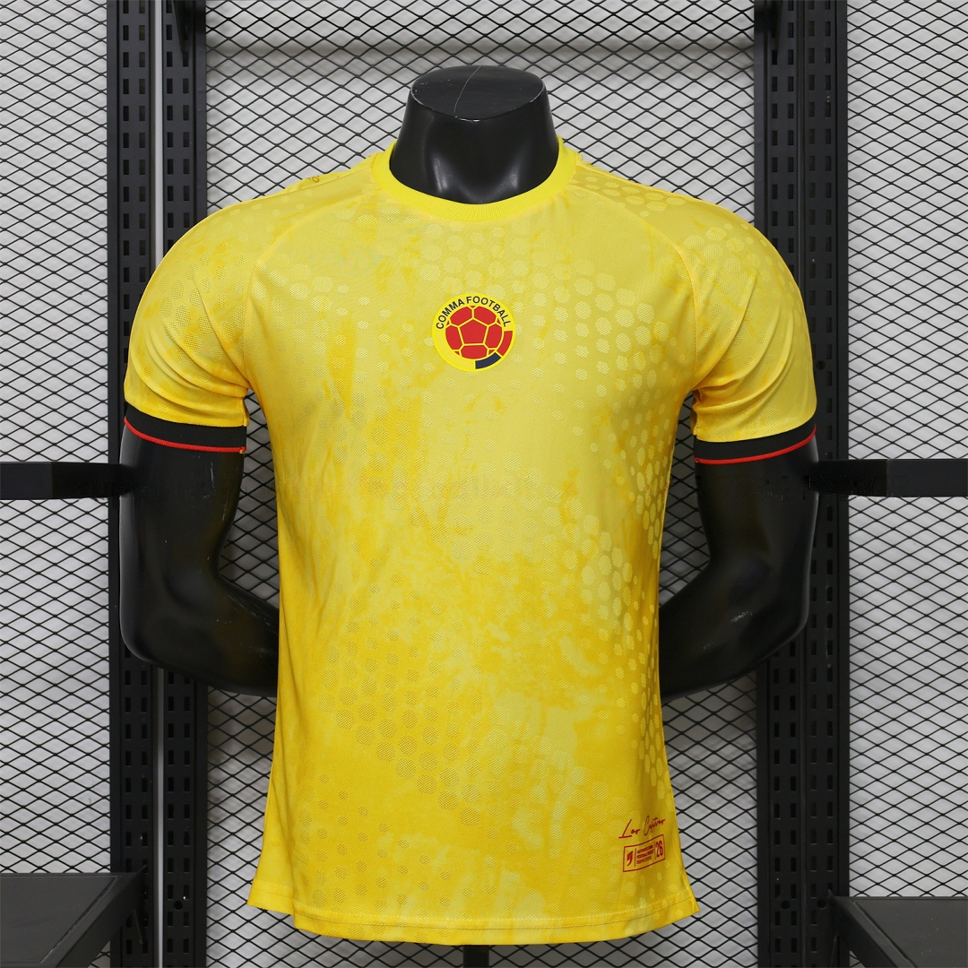 Colombia 2026 Yellow Special Jersey - Player Version - JerseysGala