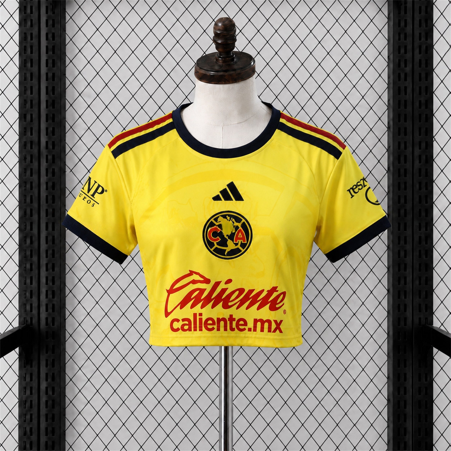 Women's Club America 26-27 Home Women Crop Jersey - Fans Version - JerseysGala