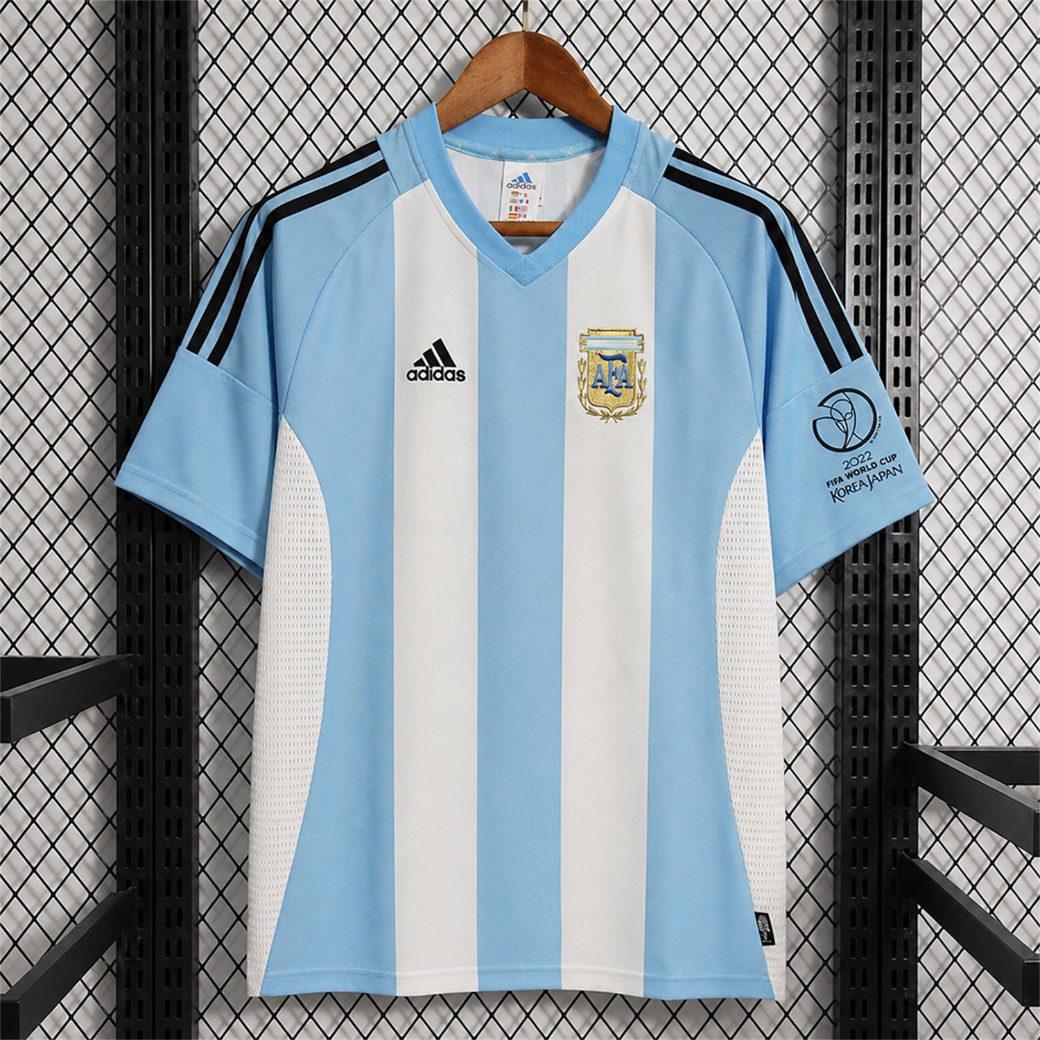 Retro Argentina 2002 Home Jersey - Fans Version - JerseysGala