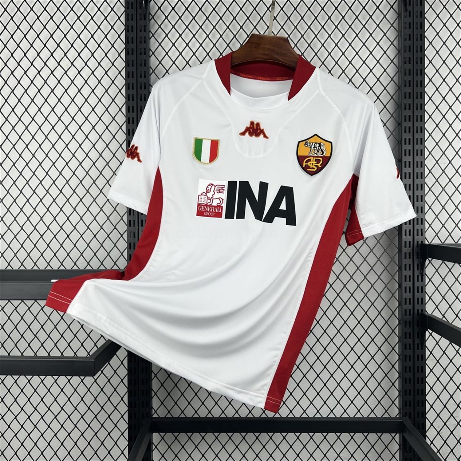 Retro Roma 2001-02 Away Jersey - Fans Version - JerseysGala