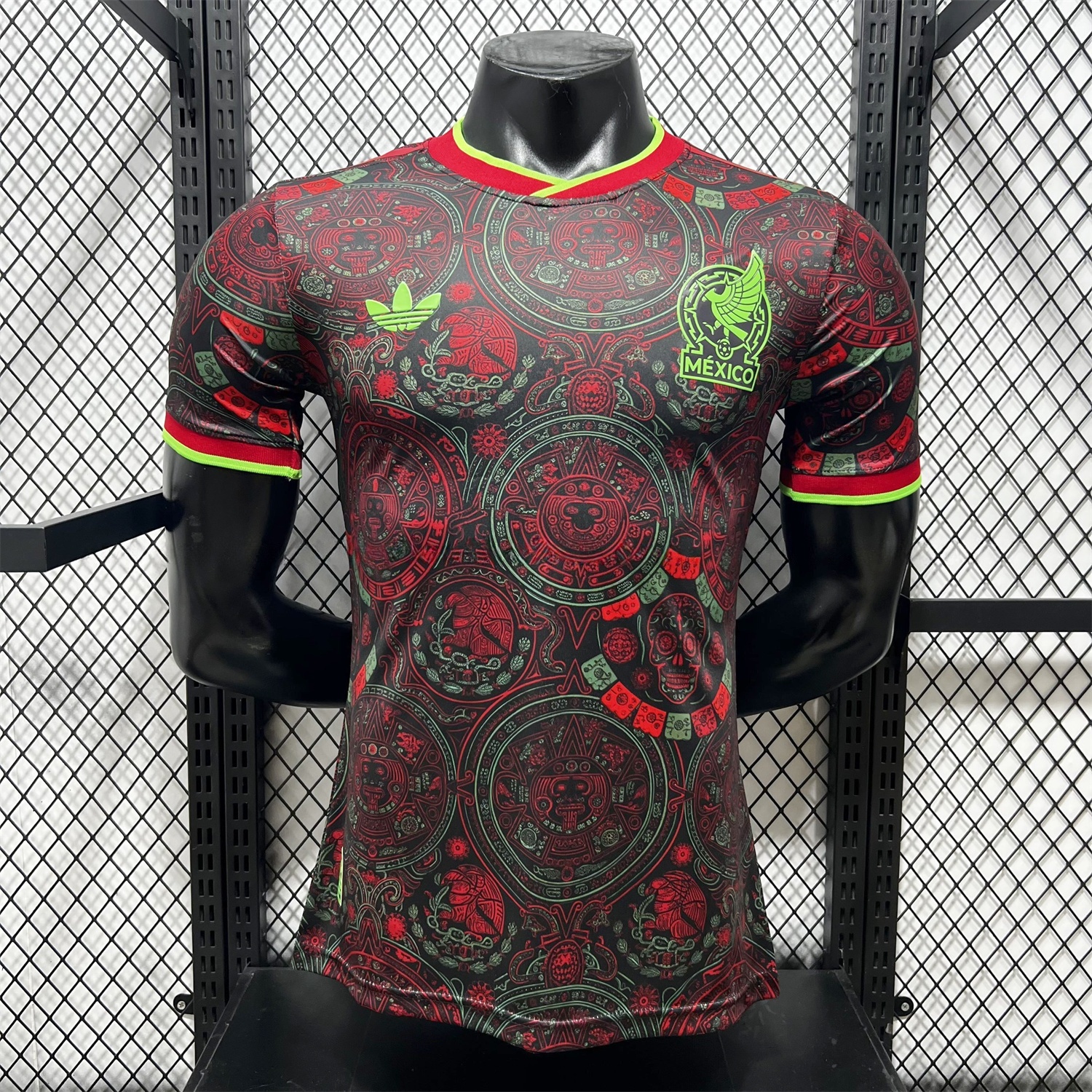 Mexico 2026 Red Totem Special Jersey - Player Version - JerseysGala