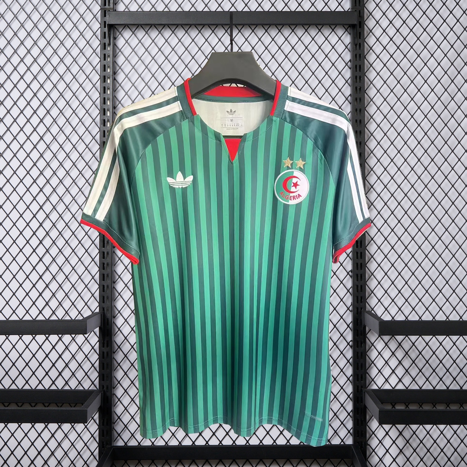 Algeria 2026 Away Green Jersey With 2 Stars - Fans Version - JerseysGala