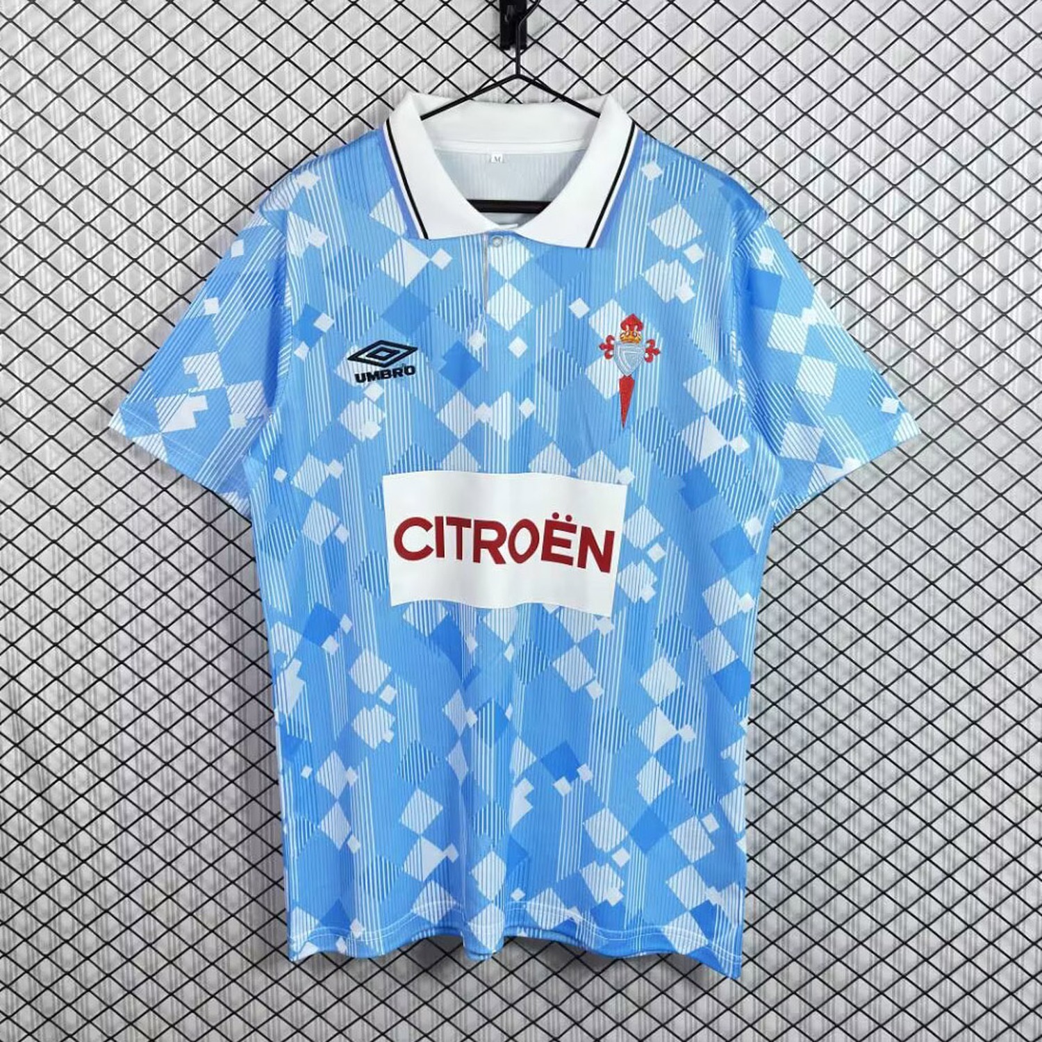 Retro Celta Vigo 1992-93 Home Sky Blue Jersey - JerseysGala