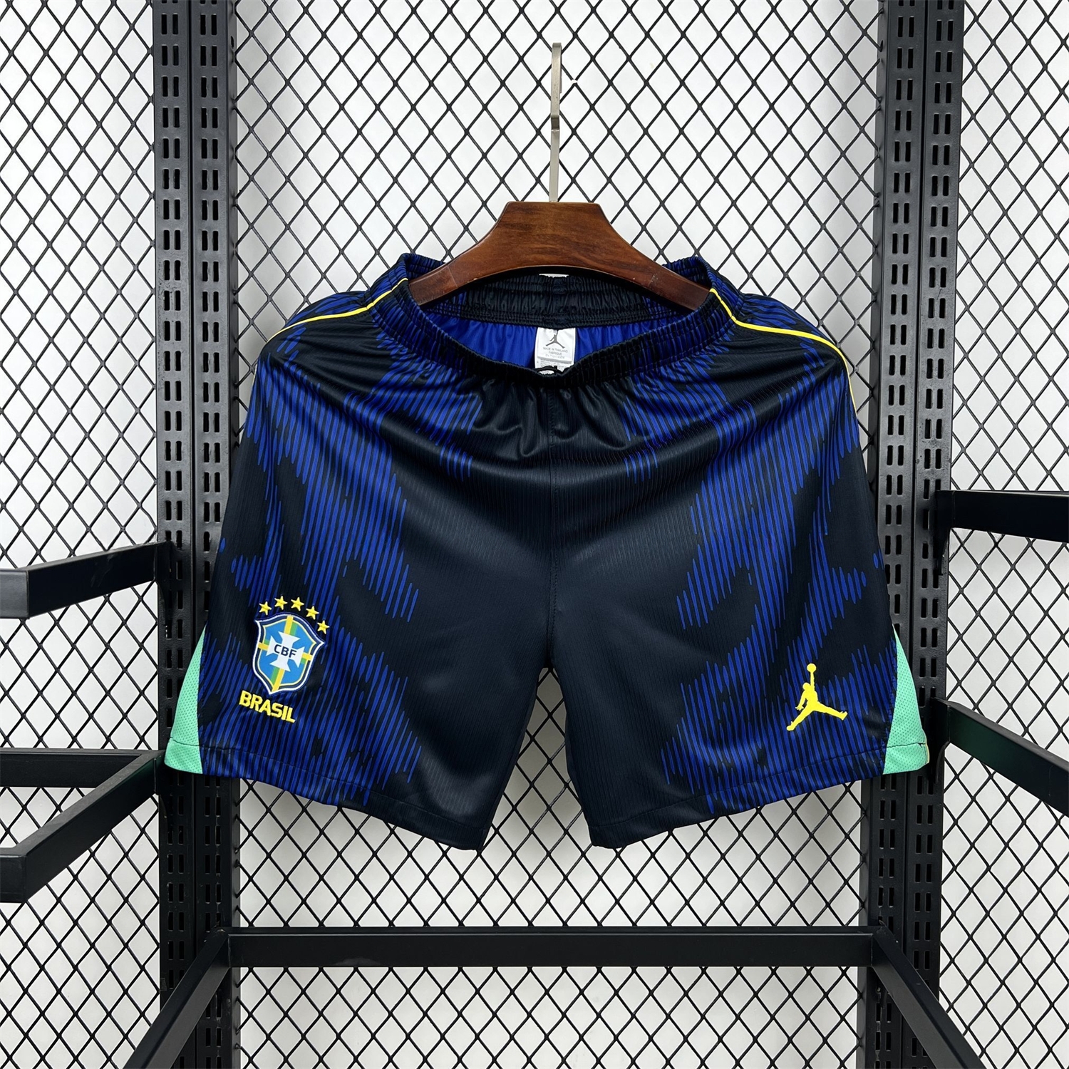 Brazil 2026 Away Blue Shorts - Fans Version - JerseysGala