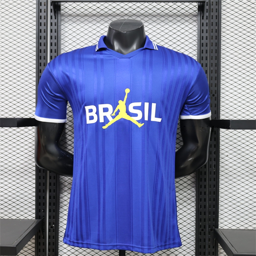 Brazil 2026 Jordan Royal Blue Special Jersey - Fans Version - JerseysGala